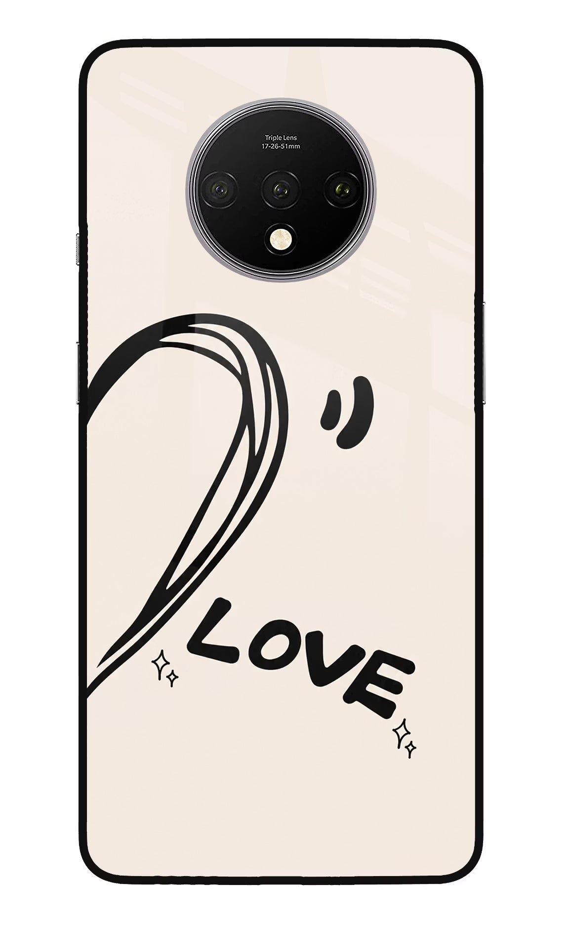 Soul Line Oneplus 7T Glass Case - Soul Line Oneplus 7T Glass Case Soul Line Oneplus 7T Glass Case