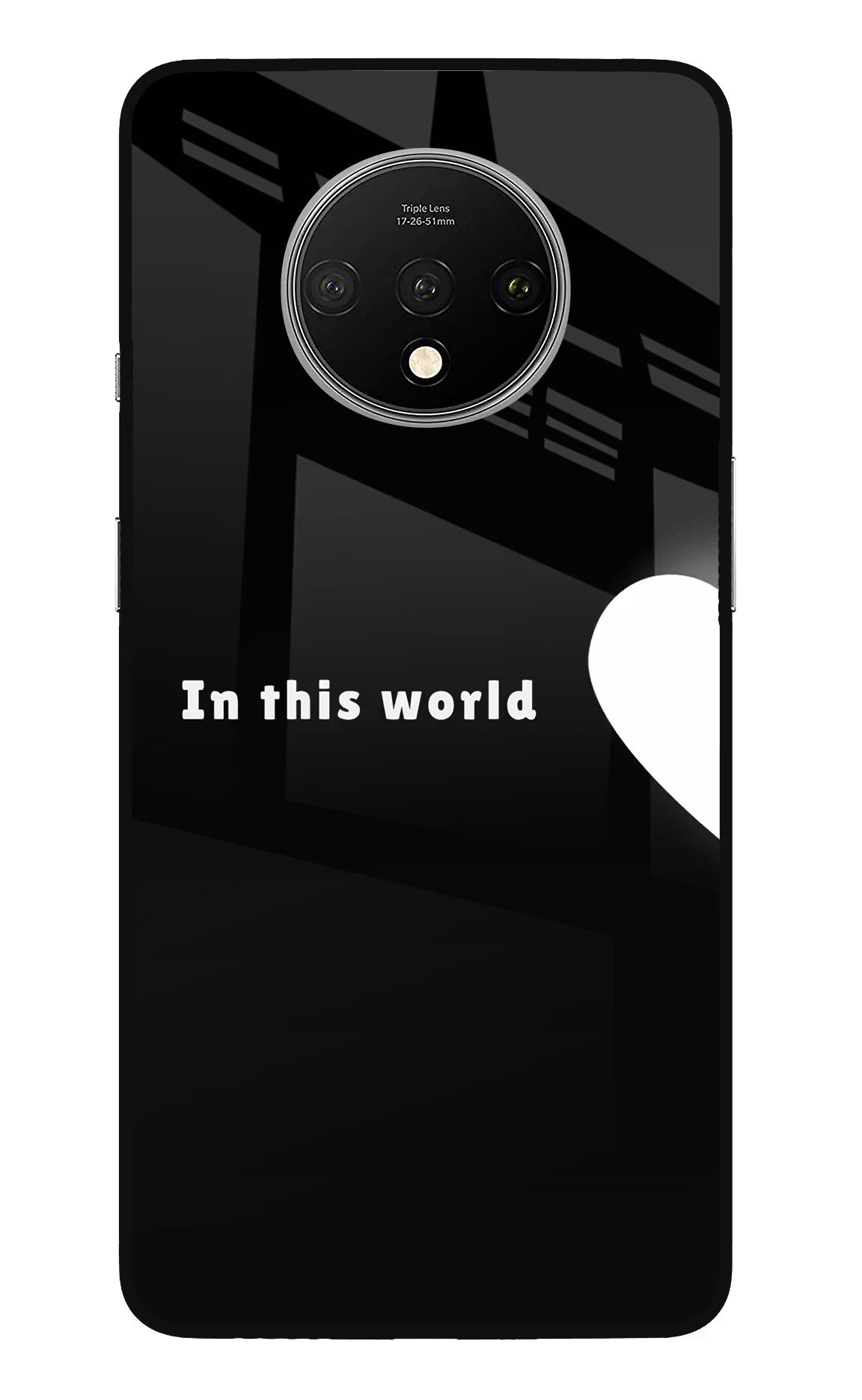 This World Oneplus 7T Glass Case - This World Oneplus 7T Glass Case This World Oneplus 7T Glass Case