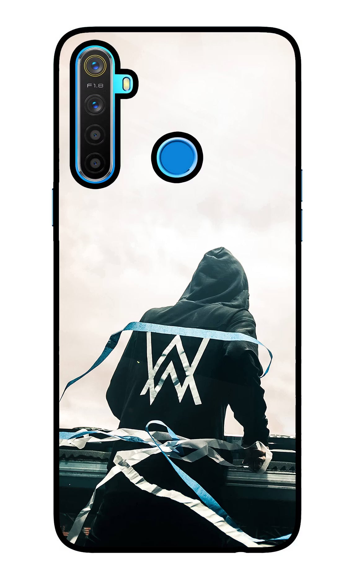 Alan Walker Realme 5/5i/5s Glass Case - Alan Walker Realme 5/5i/5s Glass Case Alan Walker Realme 5/5i/5s Glass Case