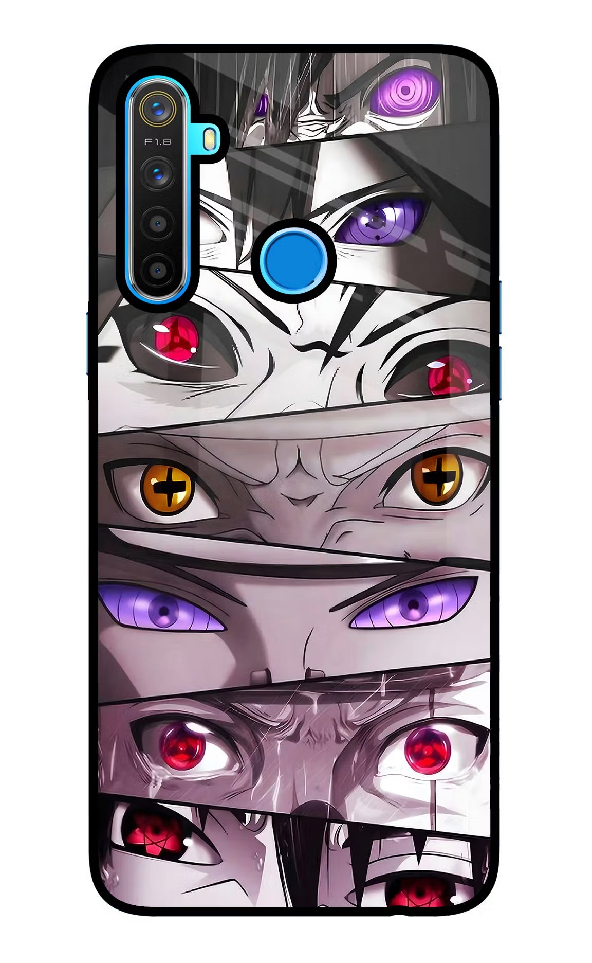 Naruto Anime Realme 5/5i/5s Glass Case - Naruto Anime Realme 5/5i/5s Glass Case Naruto Anime Realme 5/5i/5s Glass Case