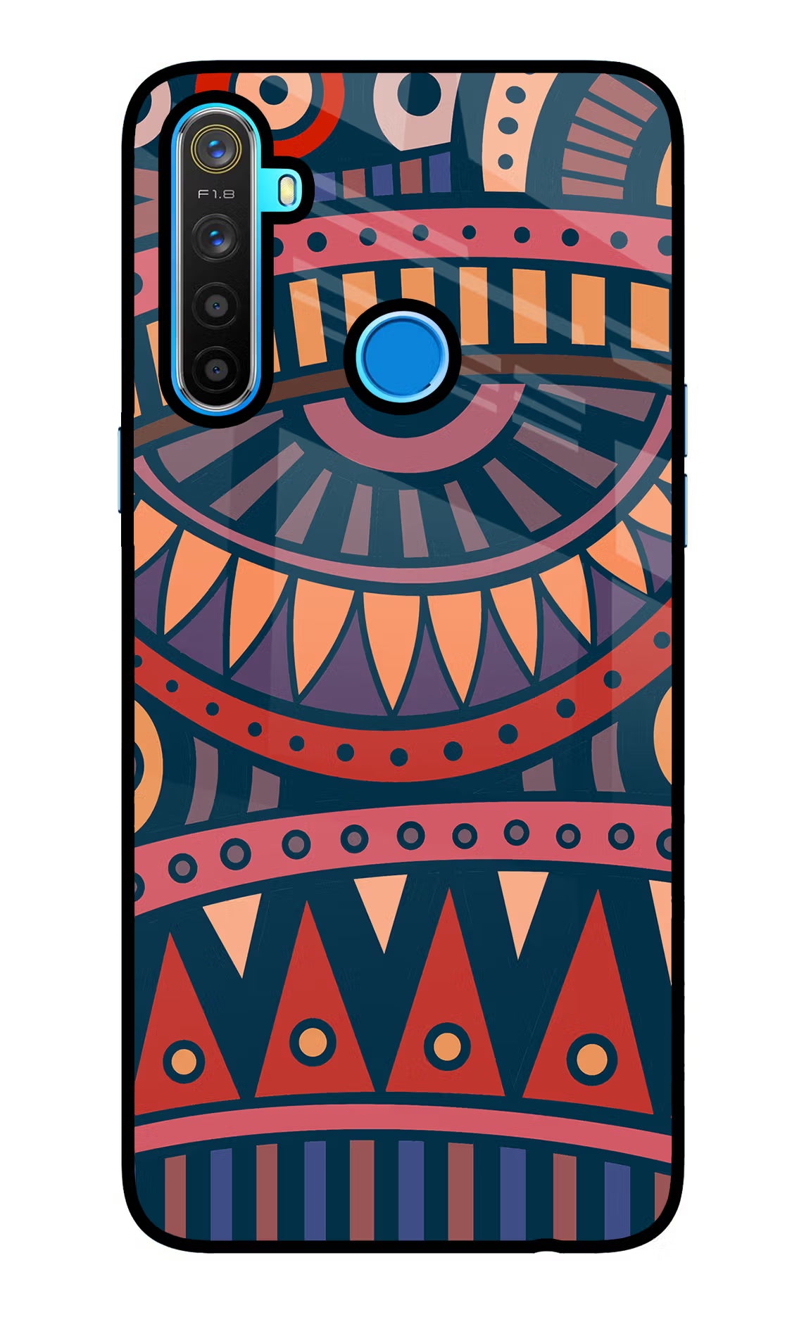 African Culture Design Realme 5/5i/5s Glass Case - African Culture Design Realme 5/5i/5s Glass Case African Culture Design Realme 5/5i/5s Glass Case