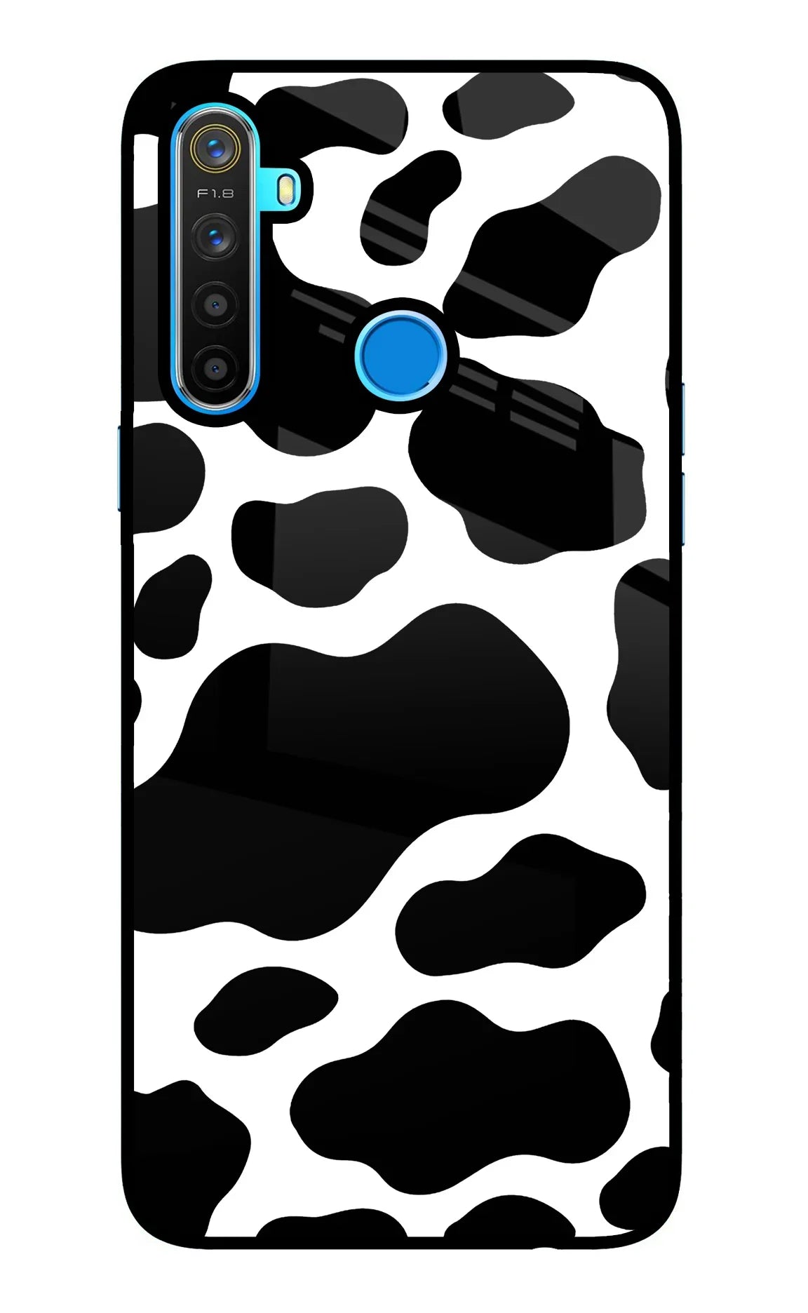 Cow Spots Realme 5/5i/5s Glass Case - Cow Spots Realme 5/5i/5s Glass Case Cow Spots Realme 5/5i/5s Glass Case