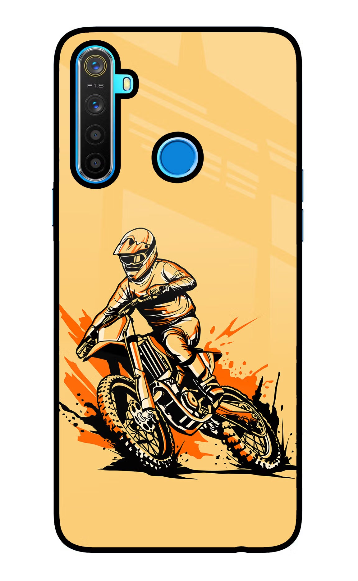 Off-Road Fury Realme 5/5i/5s Glass Case - Off-Road Fury Realme 5/5i/5s Glass Case Off-Road Fury Realme 5/5i/5s Glass Case