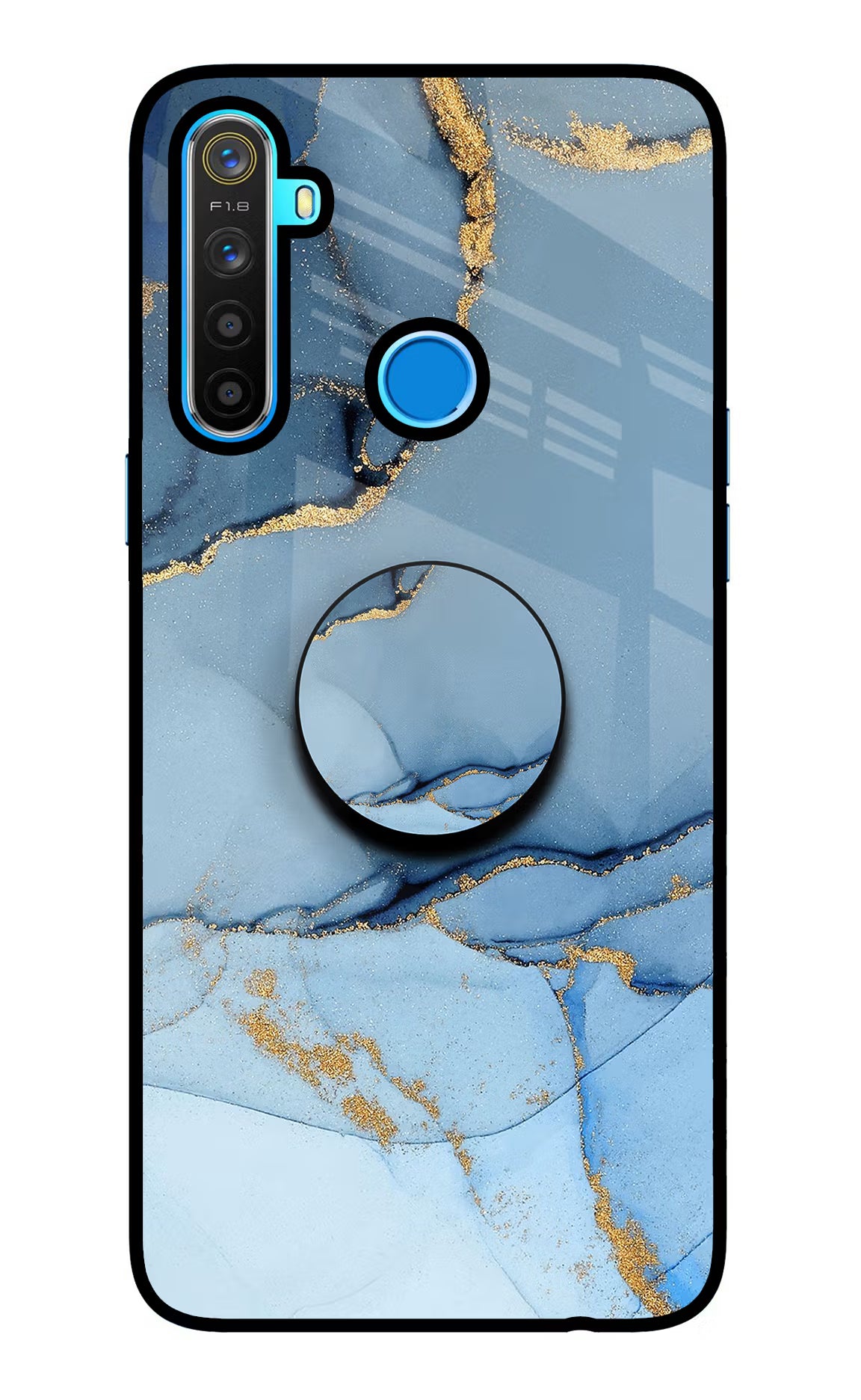 Blue Marble Realme 5/5i/5s Glass Case - Blue Marble Realme 5/5i/5s Glass Case Blue Marble Realme 5/5i/5s Glass Case