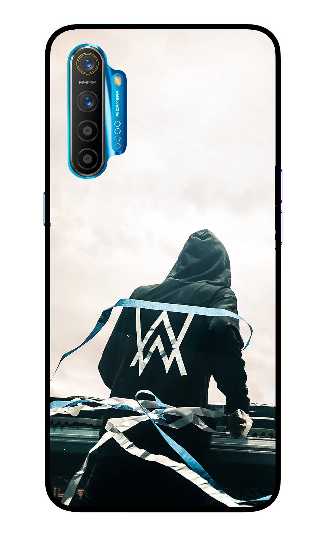 Alan Walker Realme XT/X2 Glass Case - Alan Walker Realme XT/X2 Glass Case Alan Walker Realme XT/X2 Glass Case