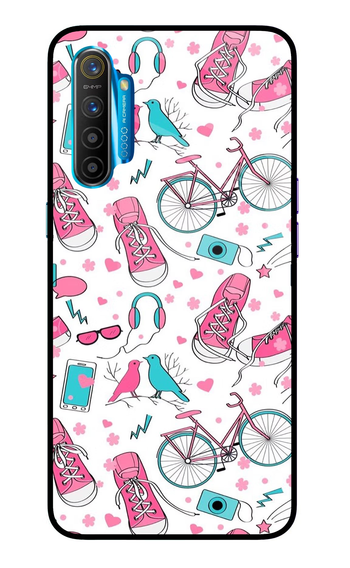 Artwork Realme XT/X2 Glass Case - Artwork Realme XT/X2 Glass Case Artwork Realme XT/X2 Glass Case