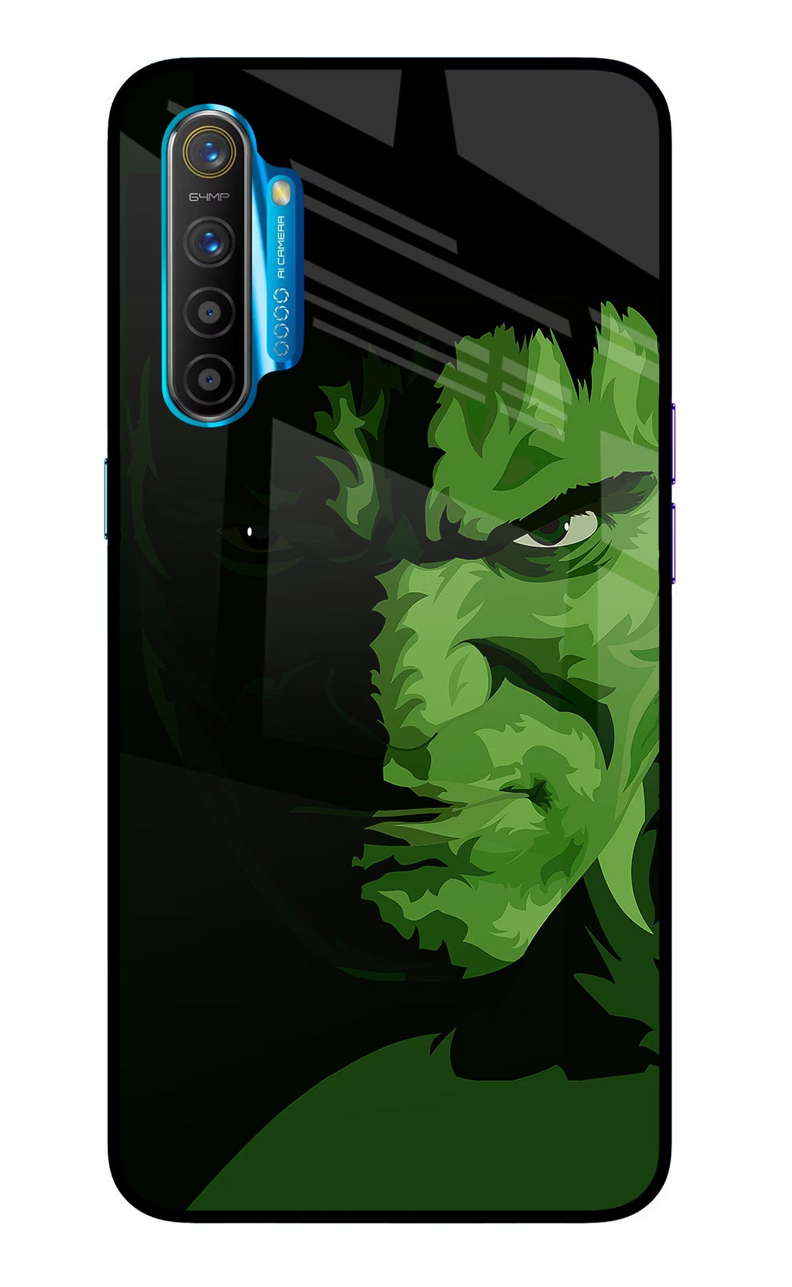 HULK Realme XT/X2 Glass Case - HULK Realme XT/X2 Glass Case HULK Realme XT/X2 Glass Case