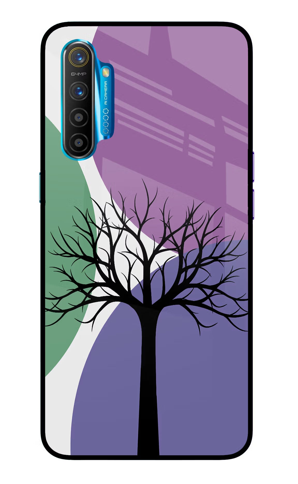 Tree Art Realme XT/X2 Glass Case - Tree Art Realme XT/X2 Glass Case Tree Art Realme XT/X2 Glass Case