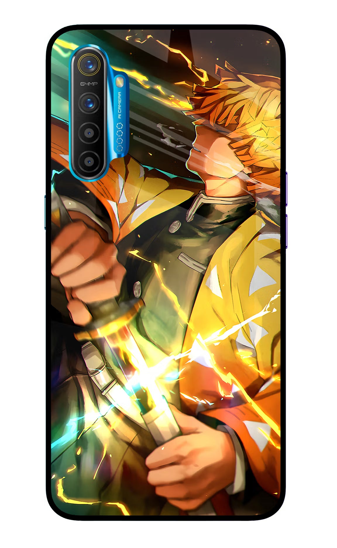 Demon Slayer Realme XT/X2 Glass Case - Demon Slayer Realme XT/X2 Glass Case Demon Slayer Realme XT/X2 Glass Case