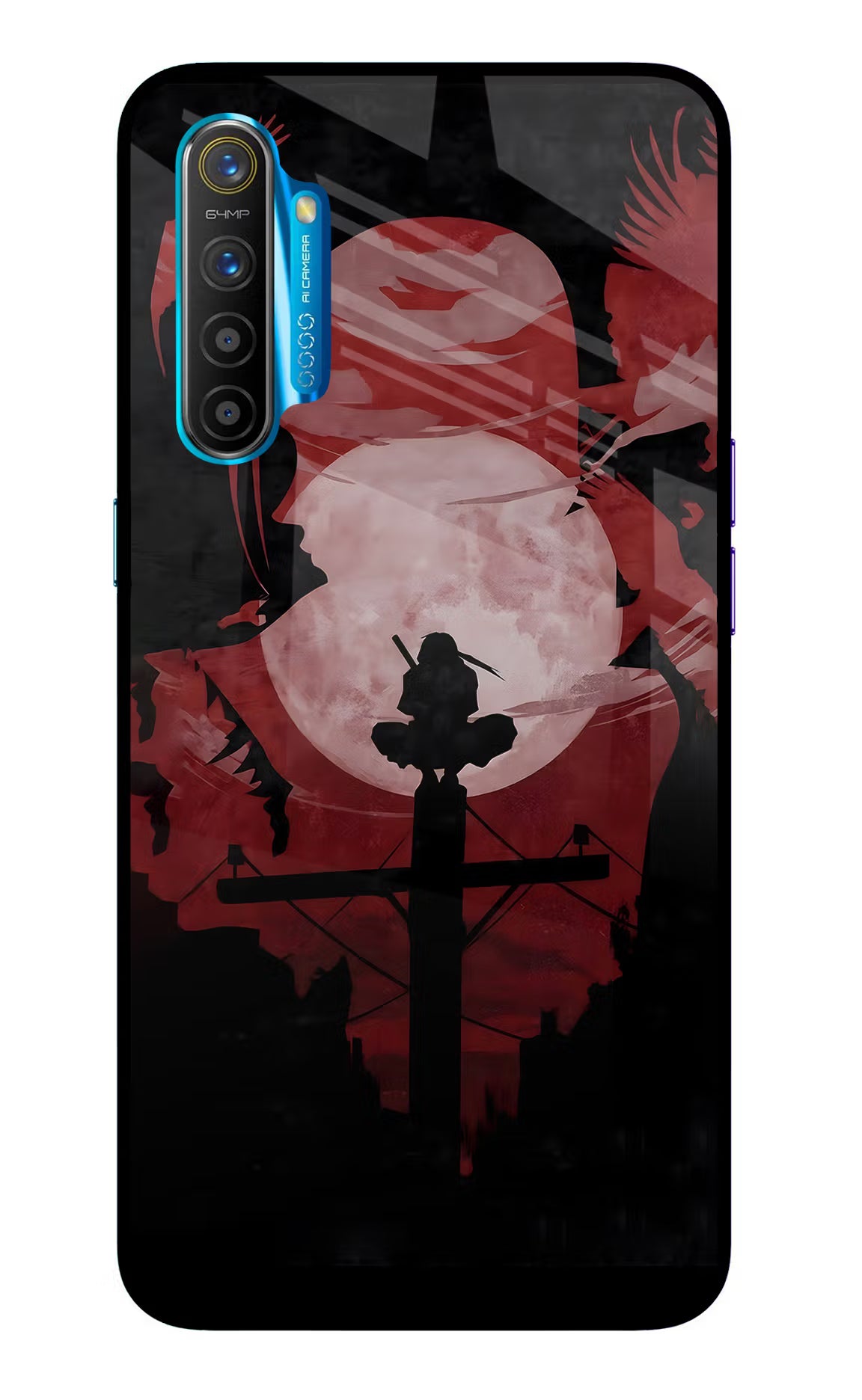 Naruto Anime Realme XT/X2 Glass Case - Naruto Anime Realme XT/X2 Glass Case Naruto Anime Realme XT/X2 Glass Case