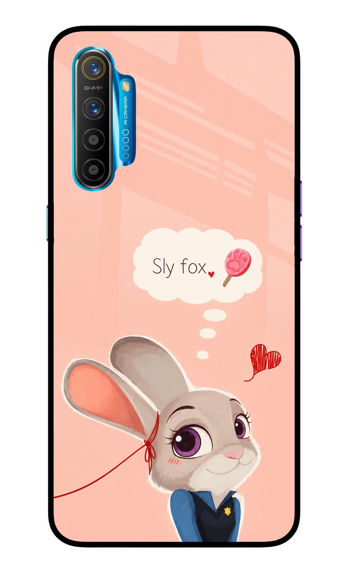 Judy Charm Realme XT/X2 Glass Case - Judy Charm Realme XT/X2 Glass Case Judy Charm Realme XT/X2 Glass Case