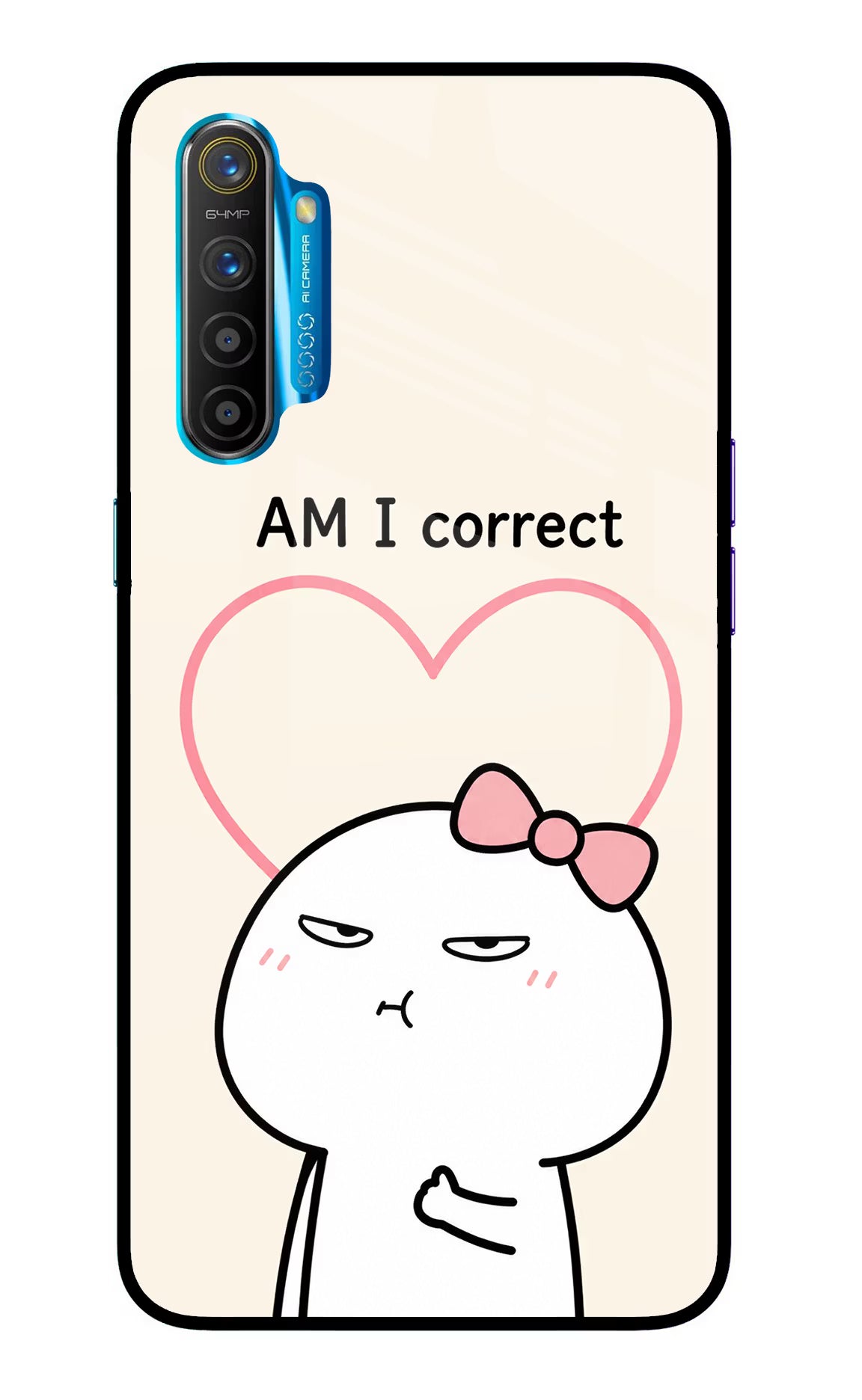 Always Right Realme XT/X2 Glass Case - Always Right Realme XT/X2 Glass Case Always Right Realme XT/X2 Glass Case