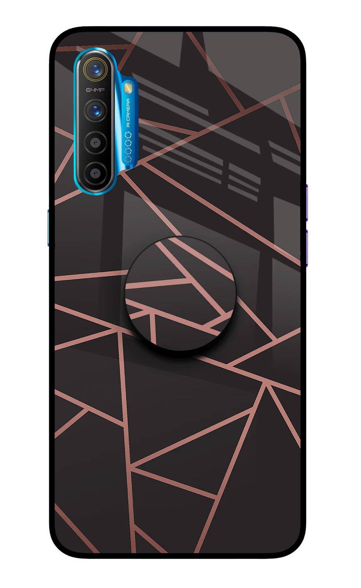 Geometric Pattern Realme XT/X2 Glass Case - Geometric Pattern Realme XT/X2 Glass Case Geometric Pattern Realme XT/X2 Glass Case