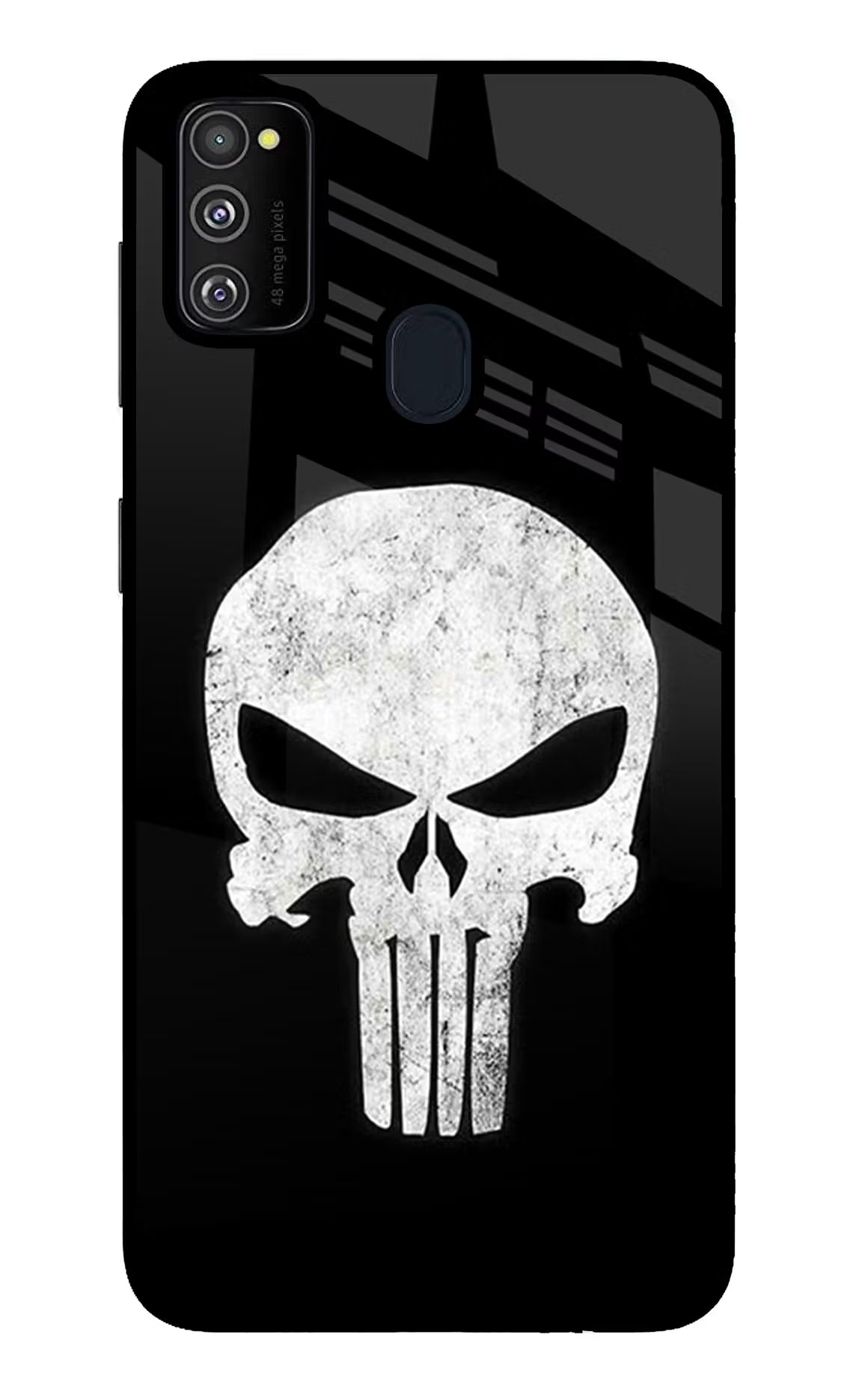 Punisher Skull Samsung M30s Glass Case - Punisher Skull Samsung M30s Glass Case Punisher Skull Samsung M30s Glass Case