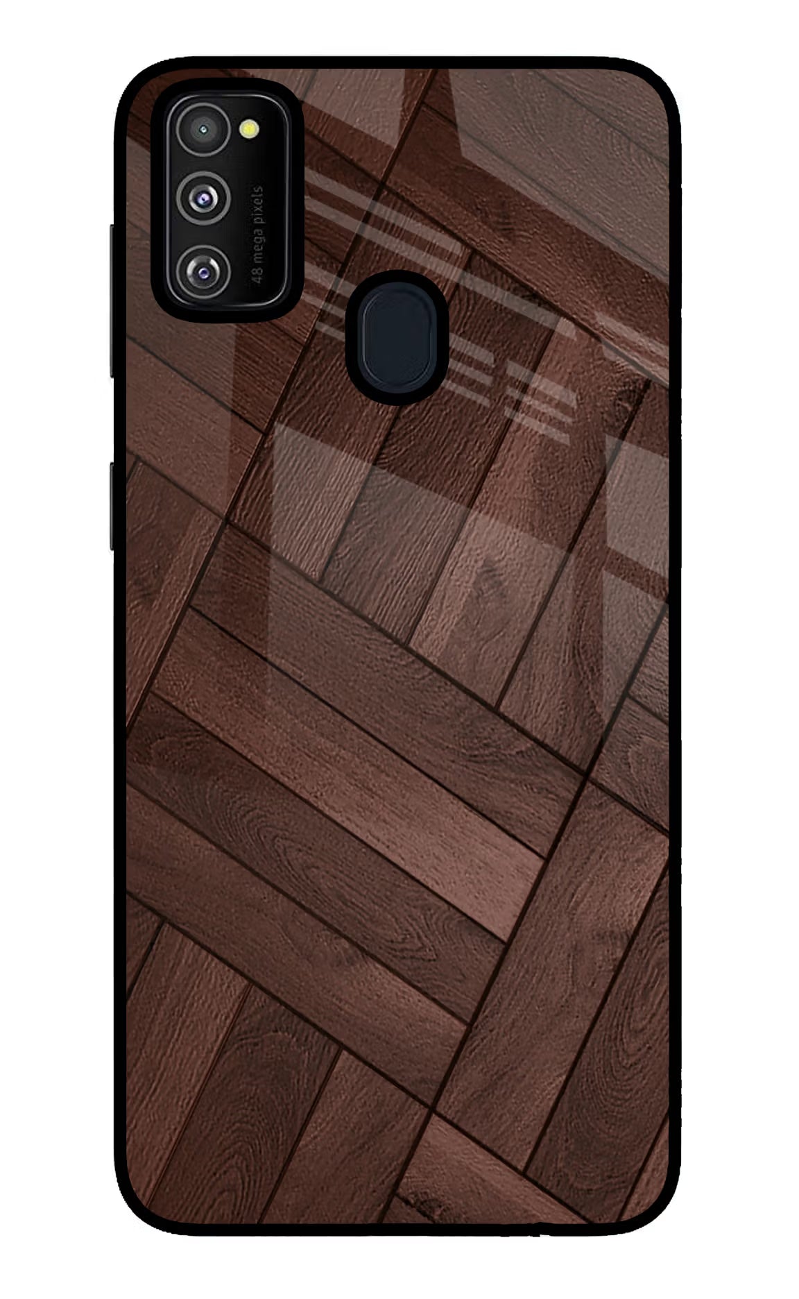 Wooden Texture Design Samsung M30s Glass Case - Wooden Texture Design Samsung M30s Glass Case Wooden Texture Design Samsung M30s Glass Case
