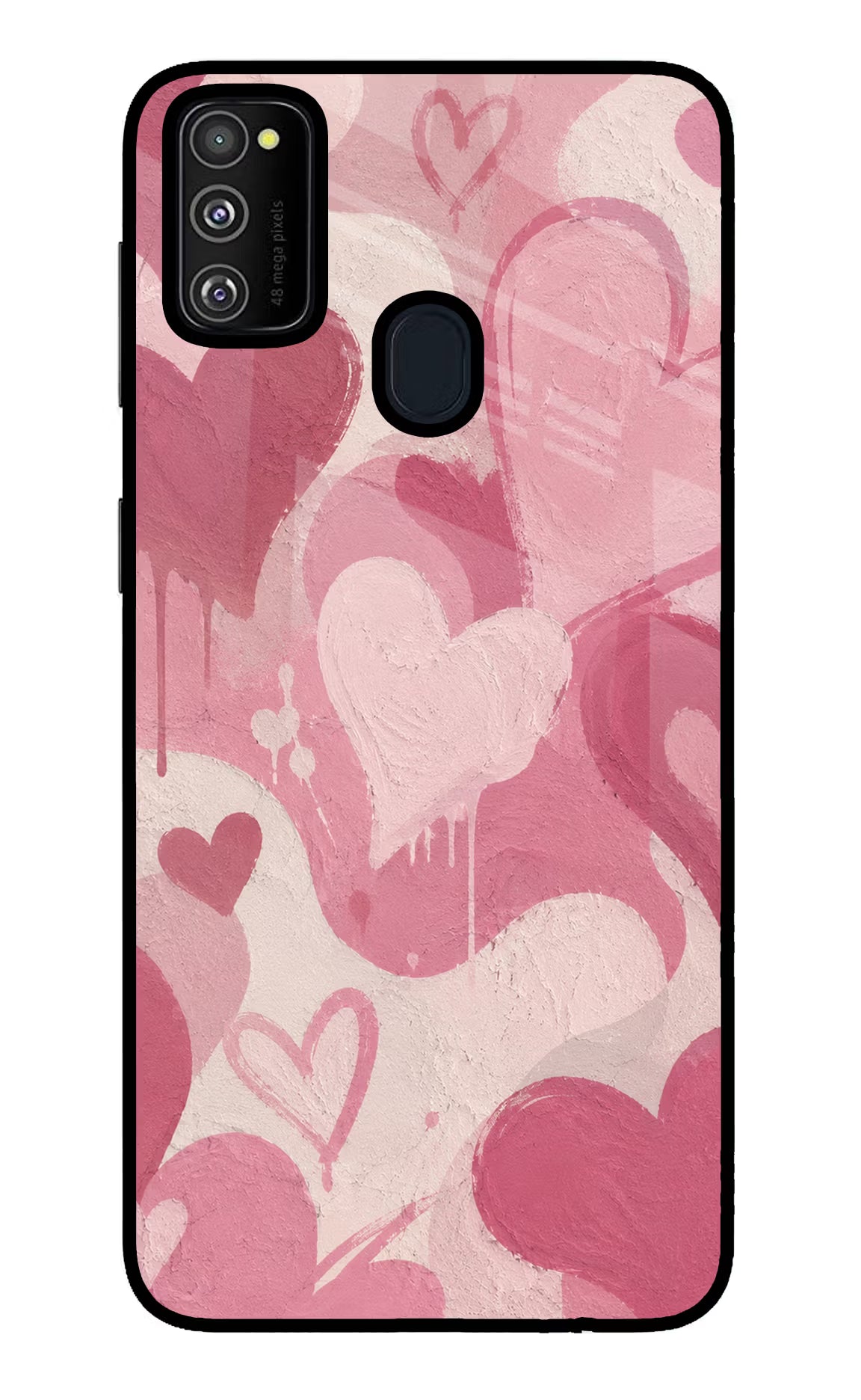 Hearty case Samsung M30s Glass Case - Hearty case Samsung M30s Glass Case Hearty case Samsung M30s Glass Case