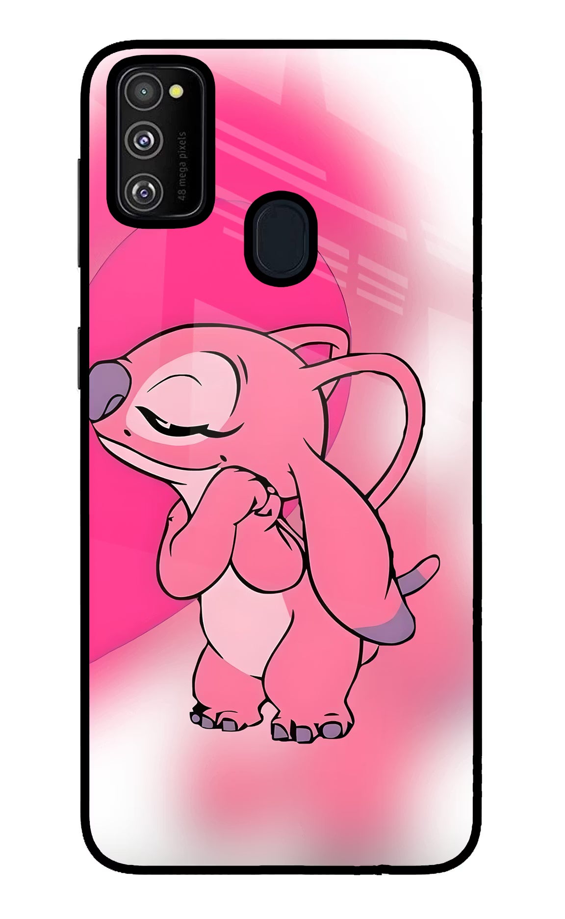 Angel Hug Samsung M30s Glass Case - Angel Hug Samsung M30s Glass Case Angel Hug Samsung M30s Glass Case