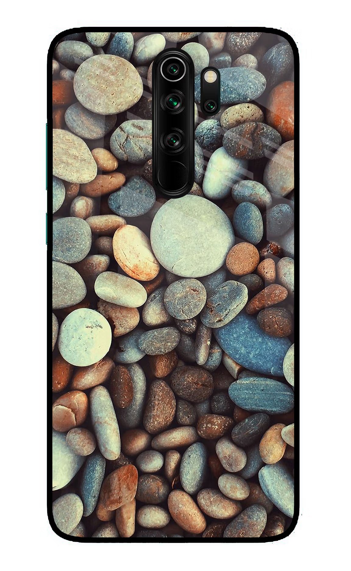 Pebble Redmi Note 8 Pro Glass Case - Pebble Redmi Note 8 Pro Glass Case Pebble Redmi Note 8 Pro Glass Case