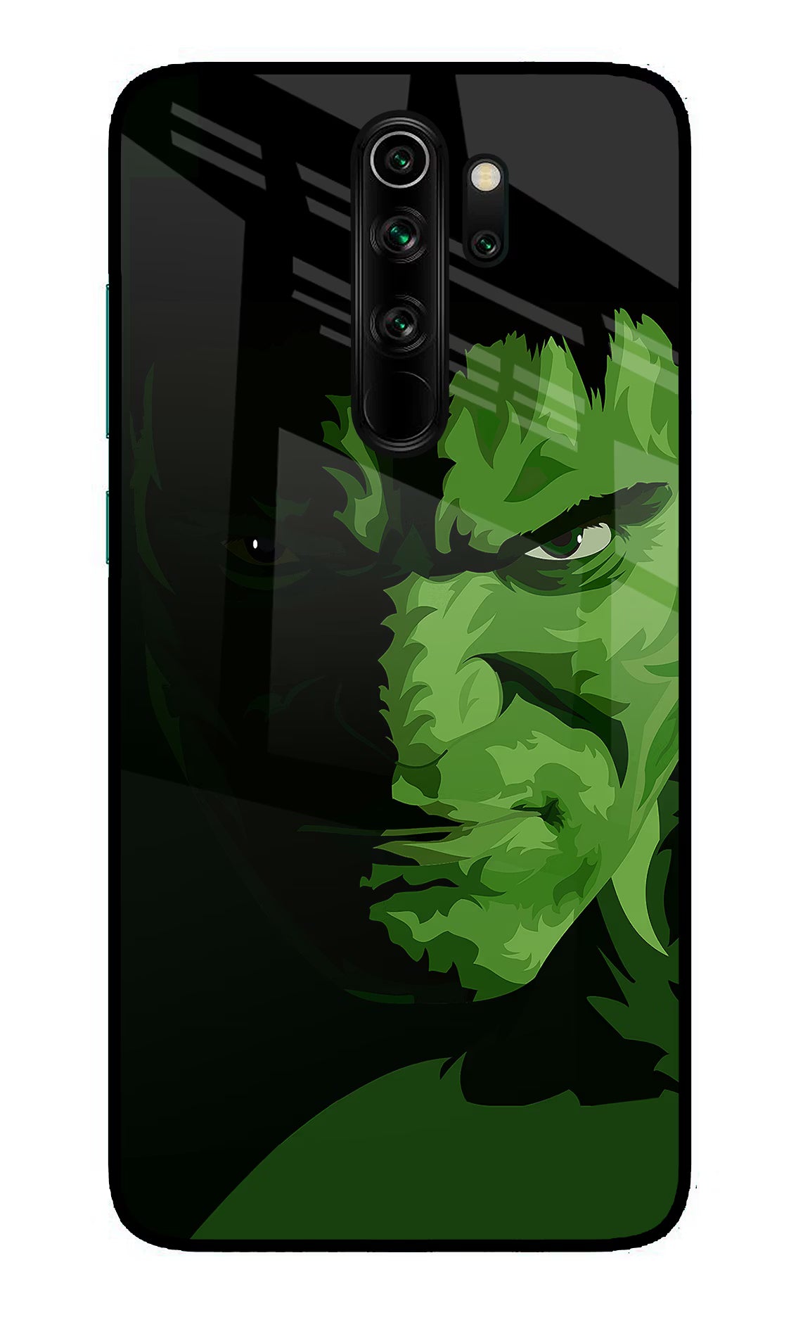 HULK Redmi Note 8 Pro Glass Case - HULK Redmi Note 8 Pro Glass Case HULK Redmi Note 8 Pro Glass Case