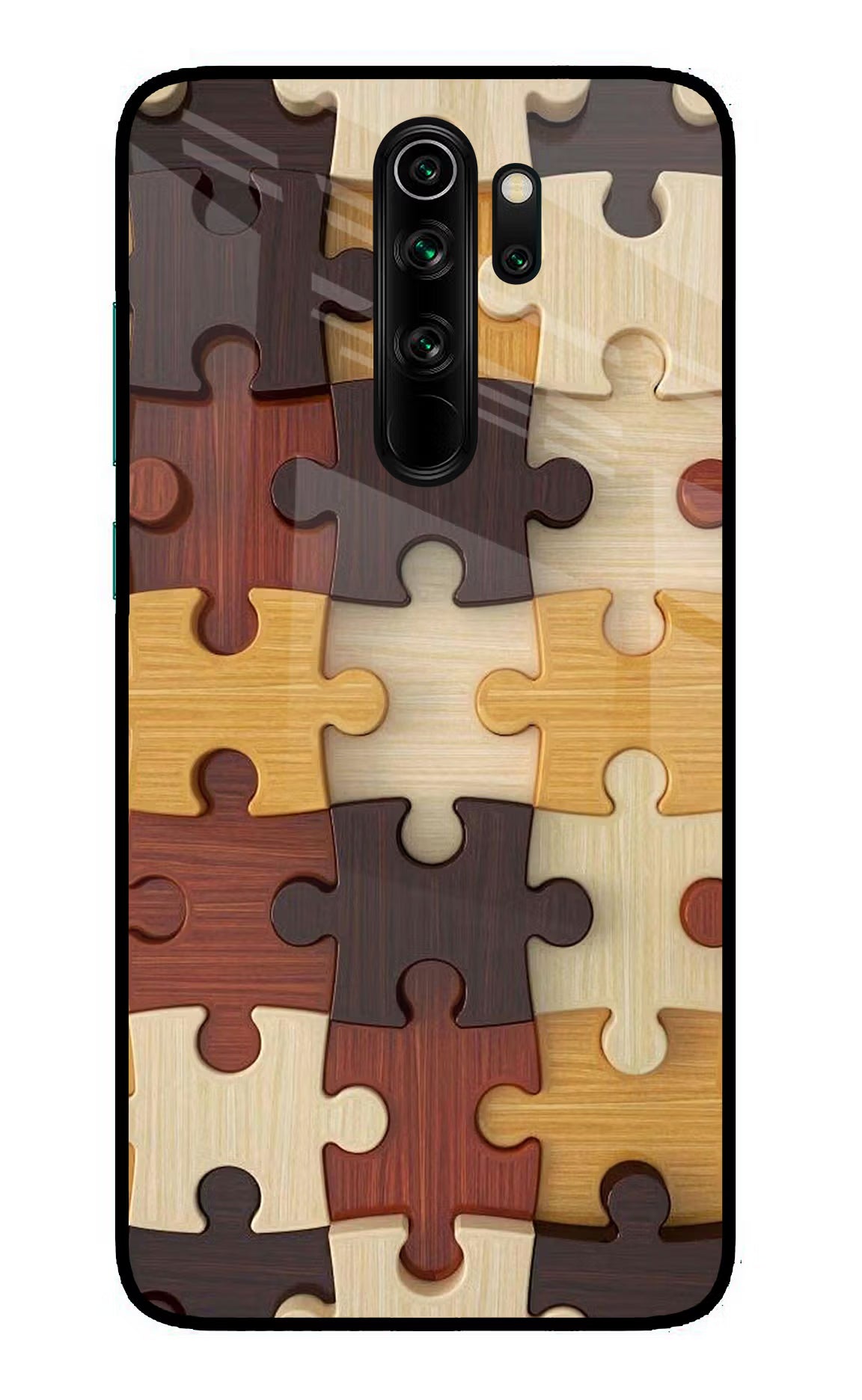 Wooden Puzzle Redmi Note 8 Pro Glass Case - Wooden Puzzle Redmi Note 8 Pro Glass Case Wooden Puzzle Redmi Note 8 Pro Glass Case