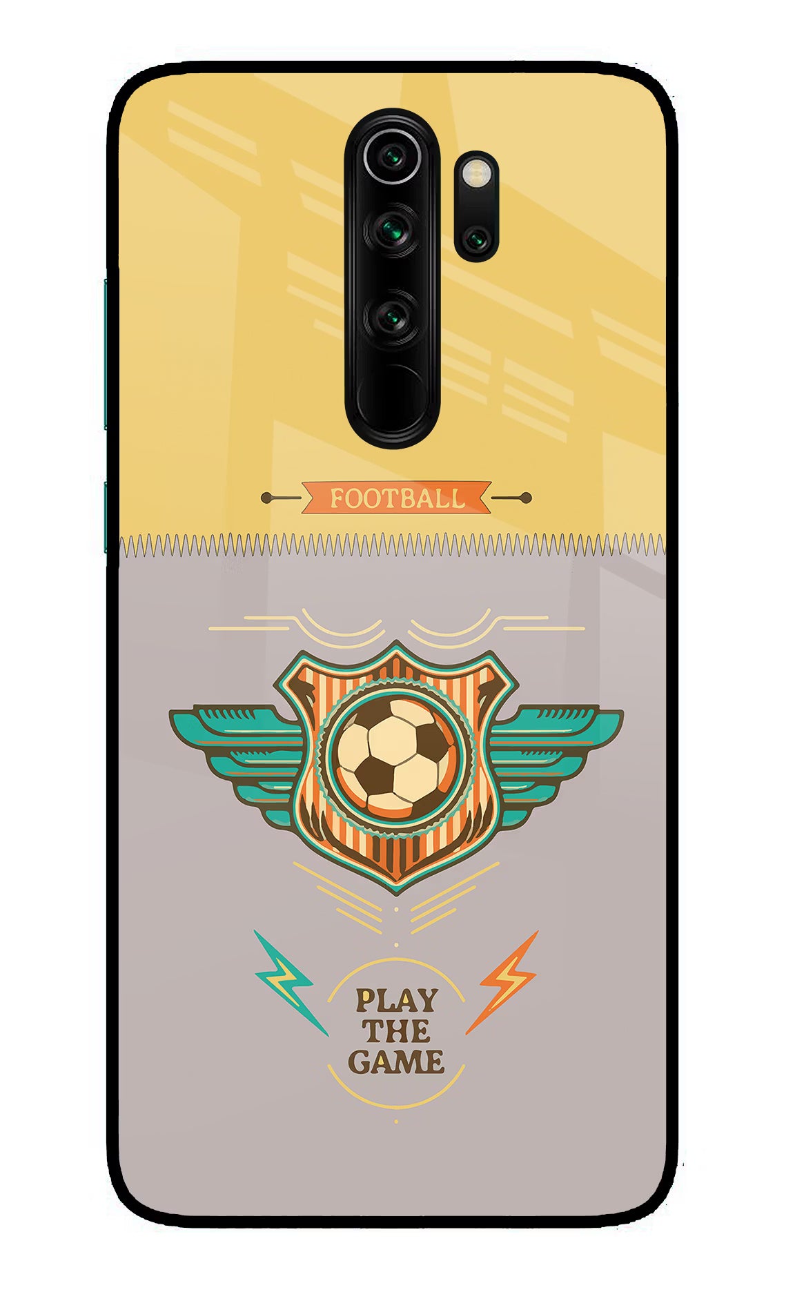 Football Redmi Note 8 Pro Glass Case - Football Redmi Note 8 Pro Glass Case Football Redmi Note 8 Pro Glass Case
