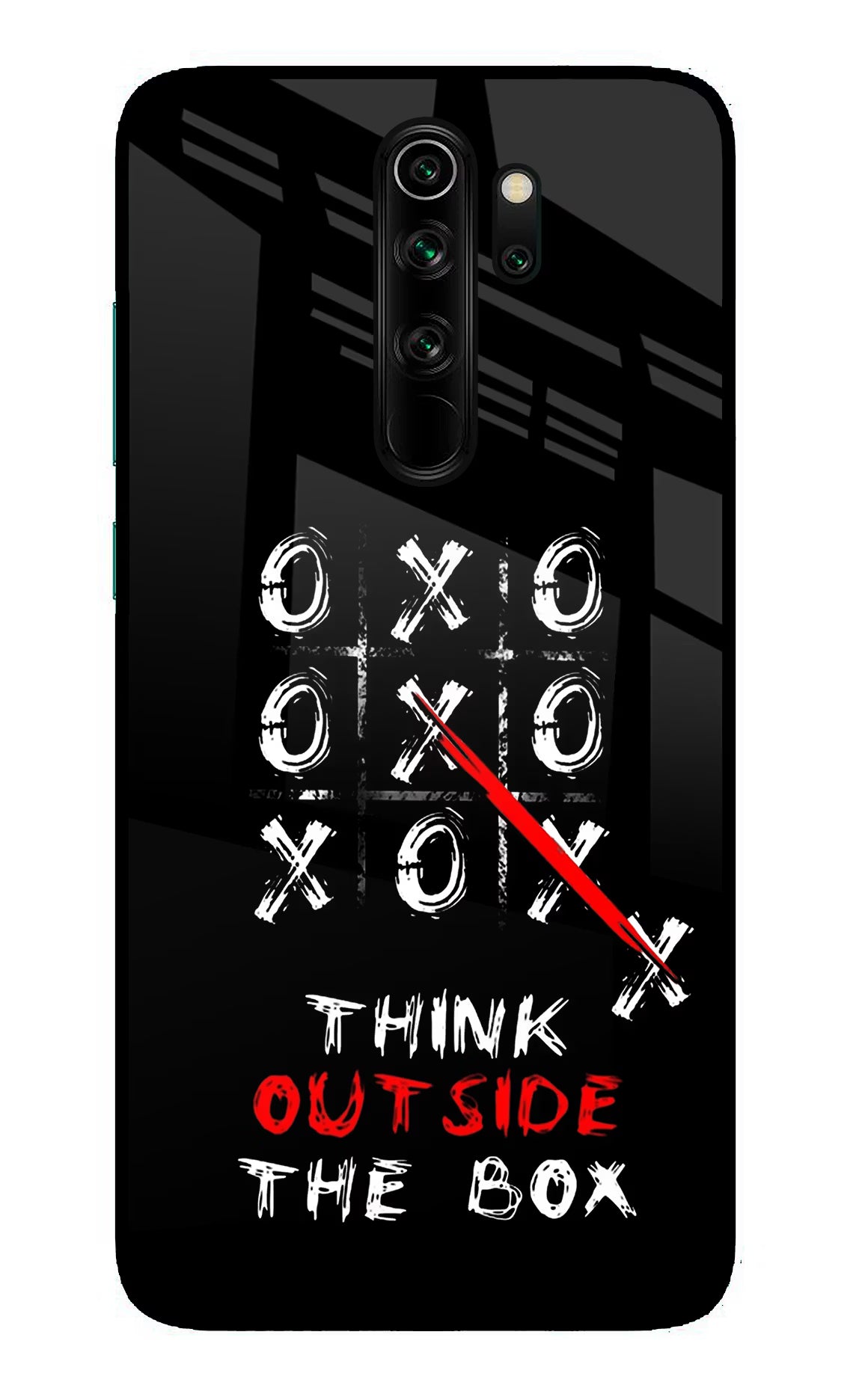 Think out of the BOX Redmi Note 8 Pro Glass Case - Think out of the BOX Redmi Note 8 Pro Glass Case Think out of the BOX Redmi Note 8 Pro Glass Case