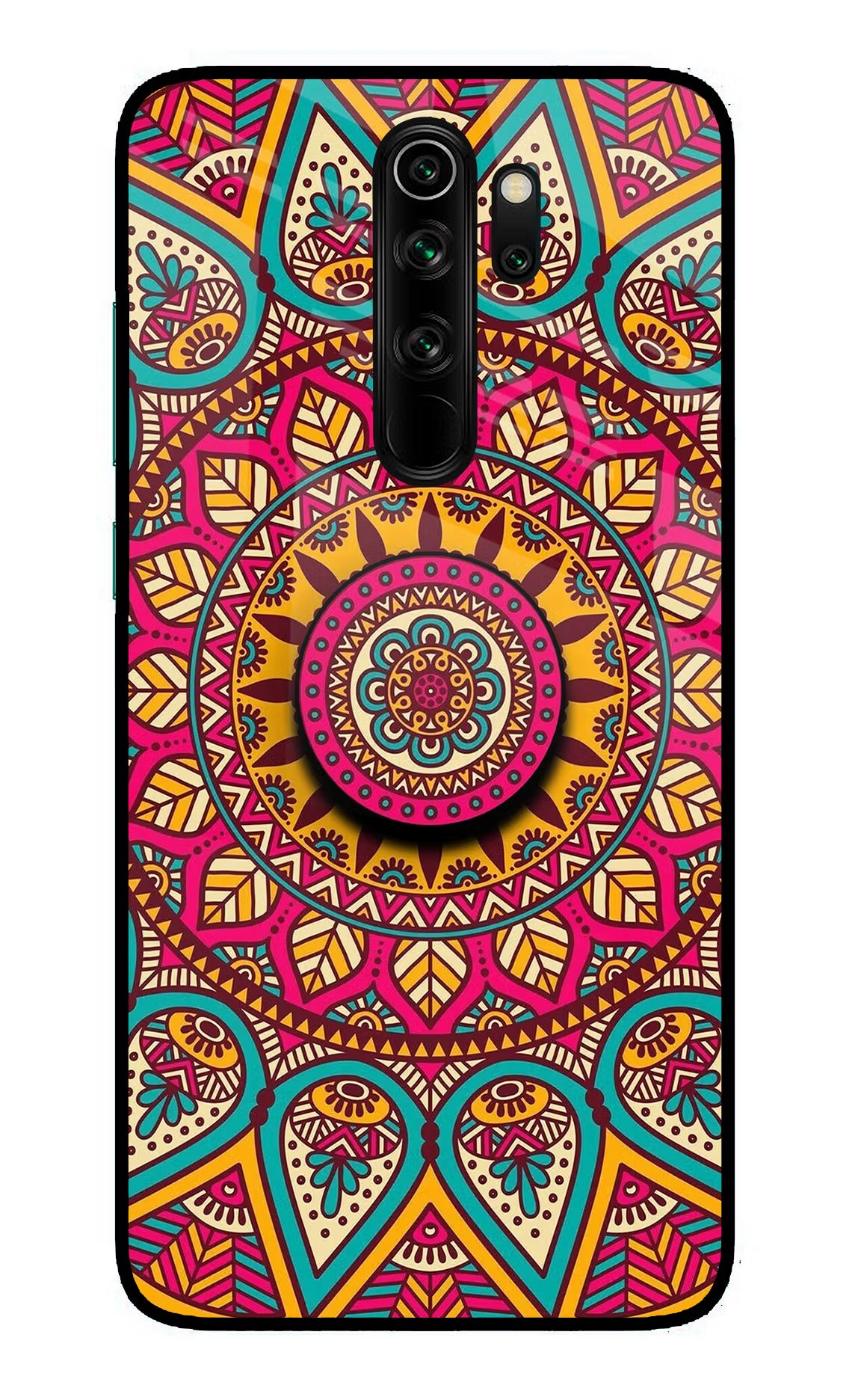 Mandala Redmi Note 8 Pro Glass Case - Mandala Redmi Note 8 Pro Glass Case Mandala Redmi Note 8 Pro Glass Case