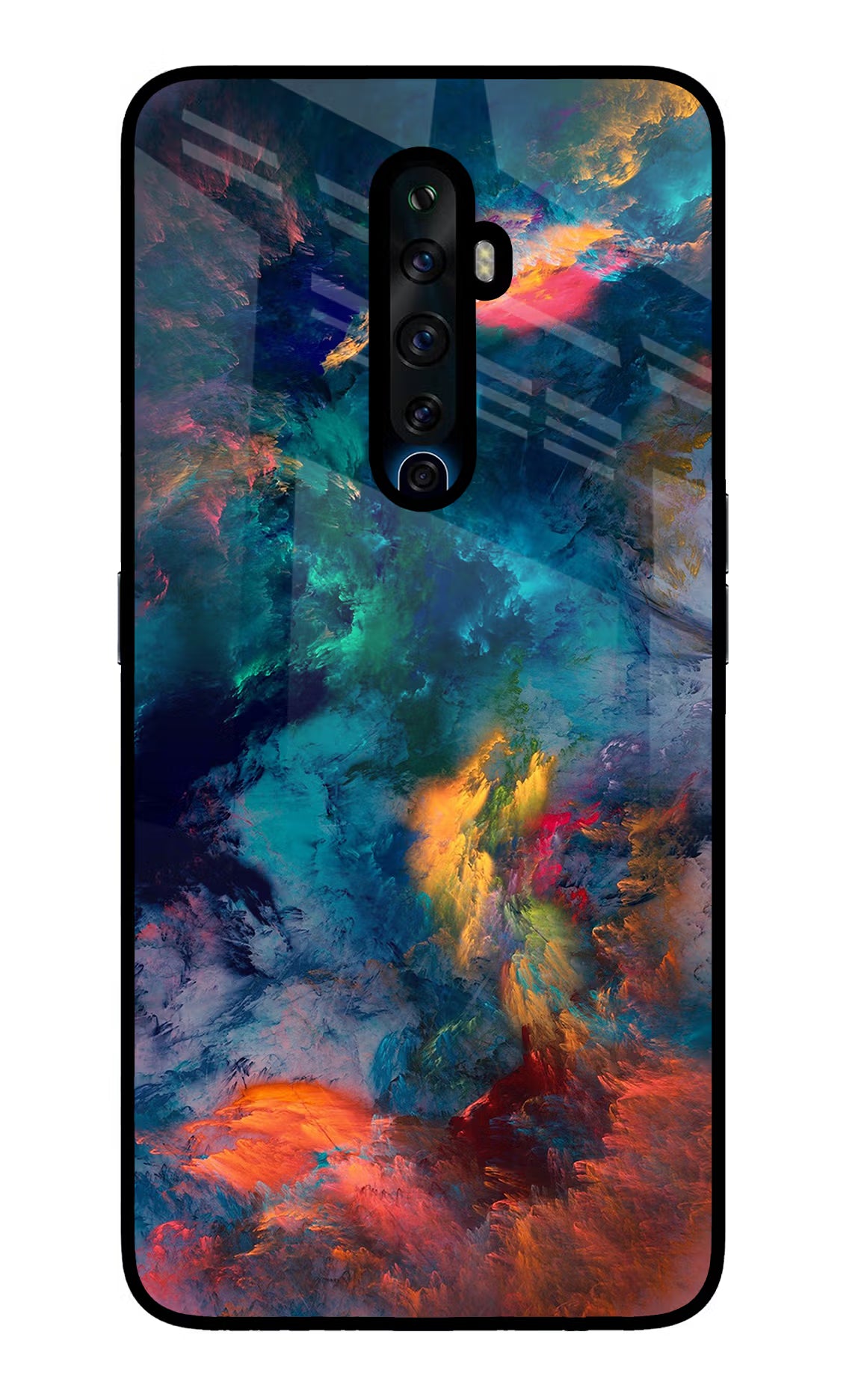 Artwork Paint Oppo Reno2 Z Glass Case - Artwork Paint Oppo Reno2 Z Glass Case Artwork Paint Oppo Reno2 Z Glass Case