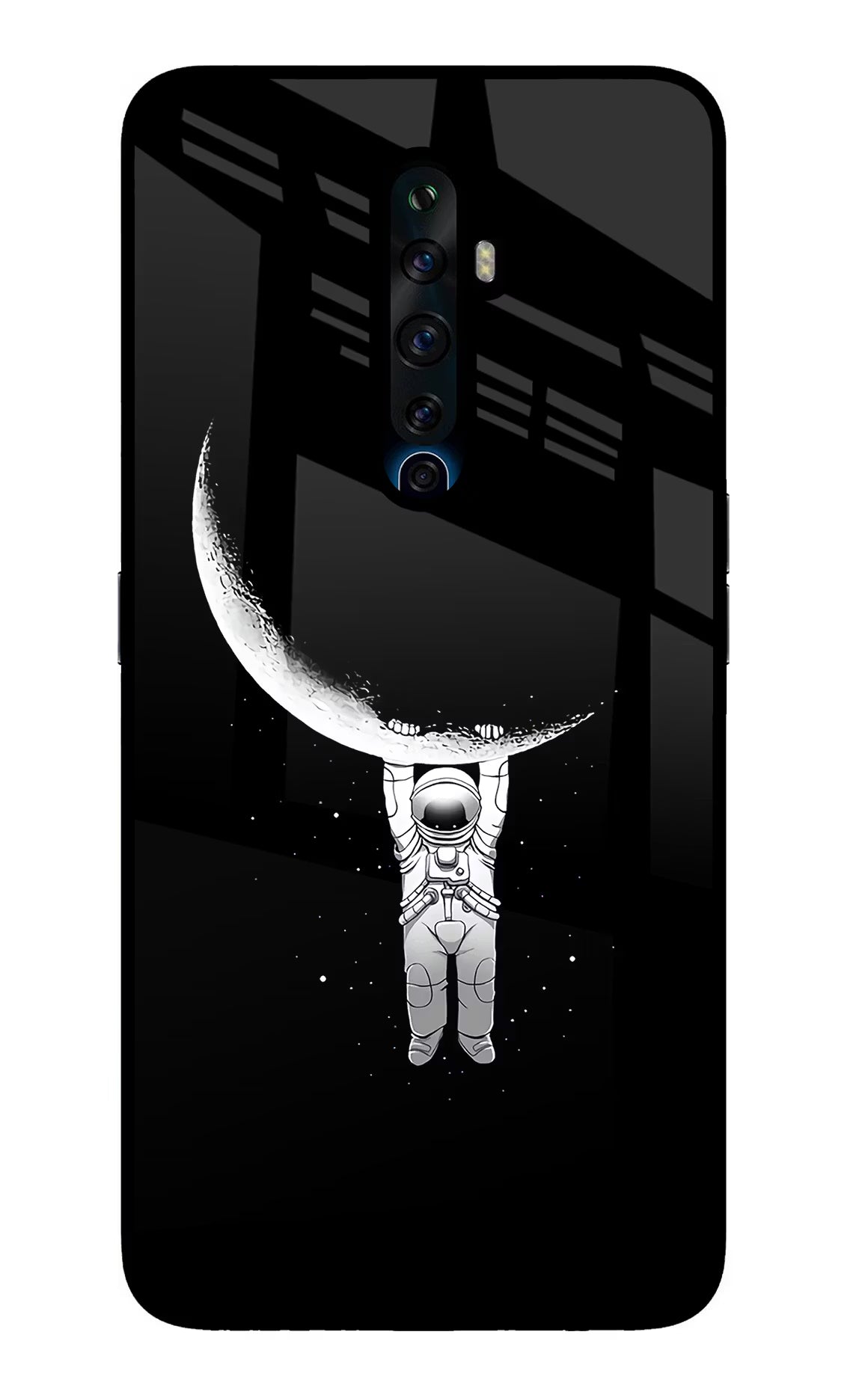 Moon Space Oppo Reno2 Z Glass Case - Moon Space Oppo Reno2 Z Glass Case Moon Space Oppo Reno2 Z Glass Case