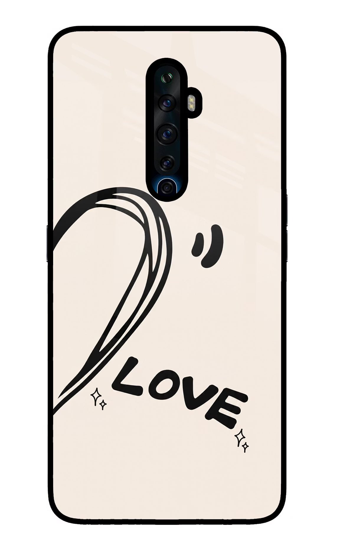 Soul Line Oppo Reno2 Z Glass Case - Soul Line Oppo Reno2 Z Glass Case Soul Line Oppo Reno2 Z Glass Case