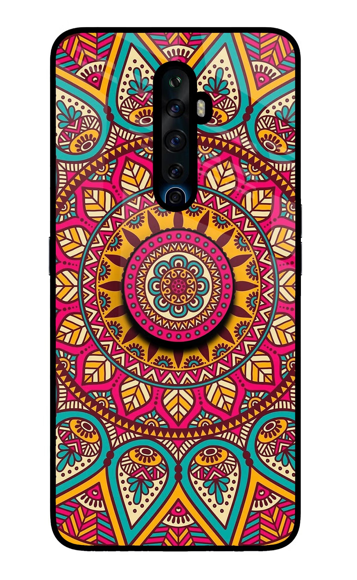 Mandala Oppo Reno2 Z Glass Case - Mandala Oppo Reno2 Z Glass Case Mandala Oppo Reno2 Z Glass Case