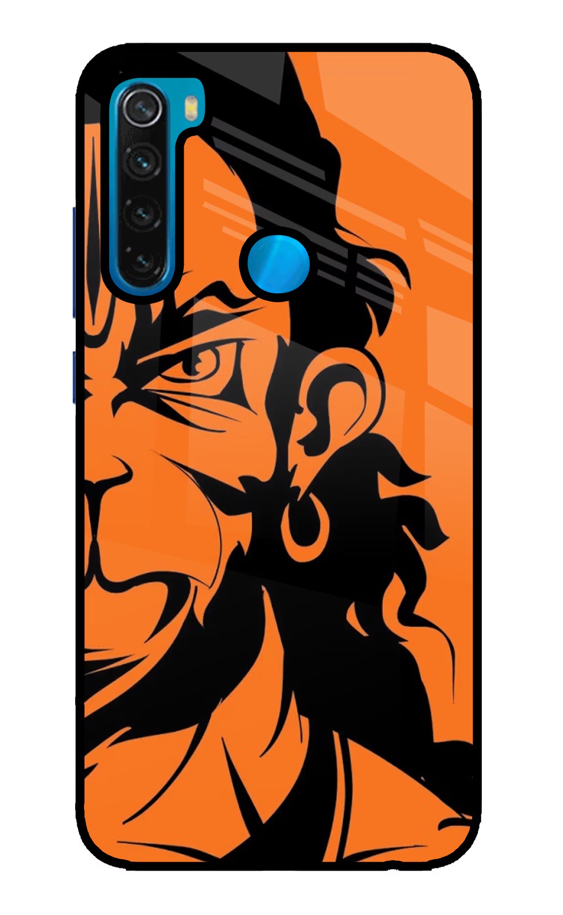 Hanuman Redmi Note 8 Glass Case - Hanuman Redmi Note 8 Glass Case Hanuman Redmi Note 8 Glass Case