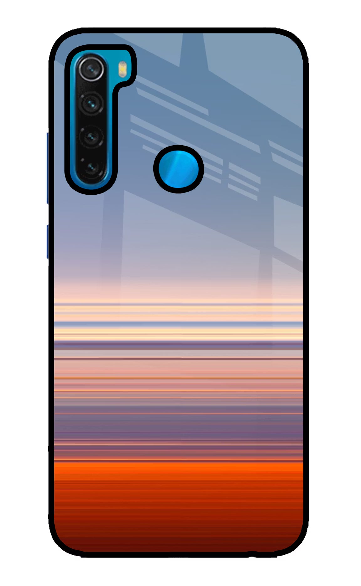 Morning Colors Redmi Note 8 Glass Case - Morning Colors Redmi Note 8 Glass Case Morning Colors Redmi Note 8 Glass Case