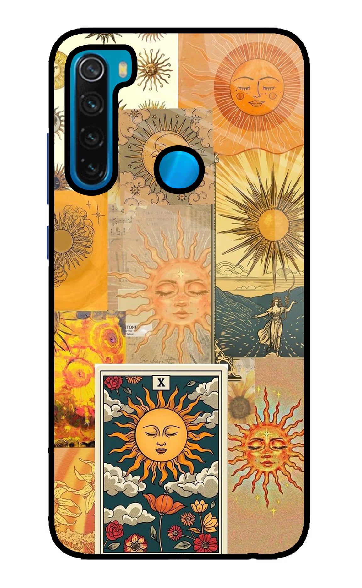 Sun Redmi Note 8 Glass Case - Sun Redmi Note 8 Glass Case Sun Redmi Note 8 Glass Case
