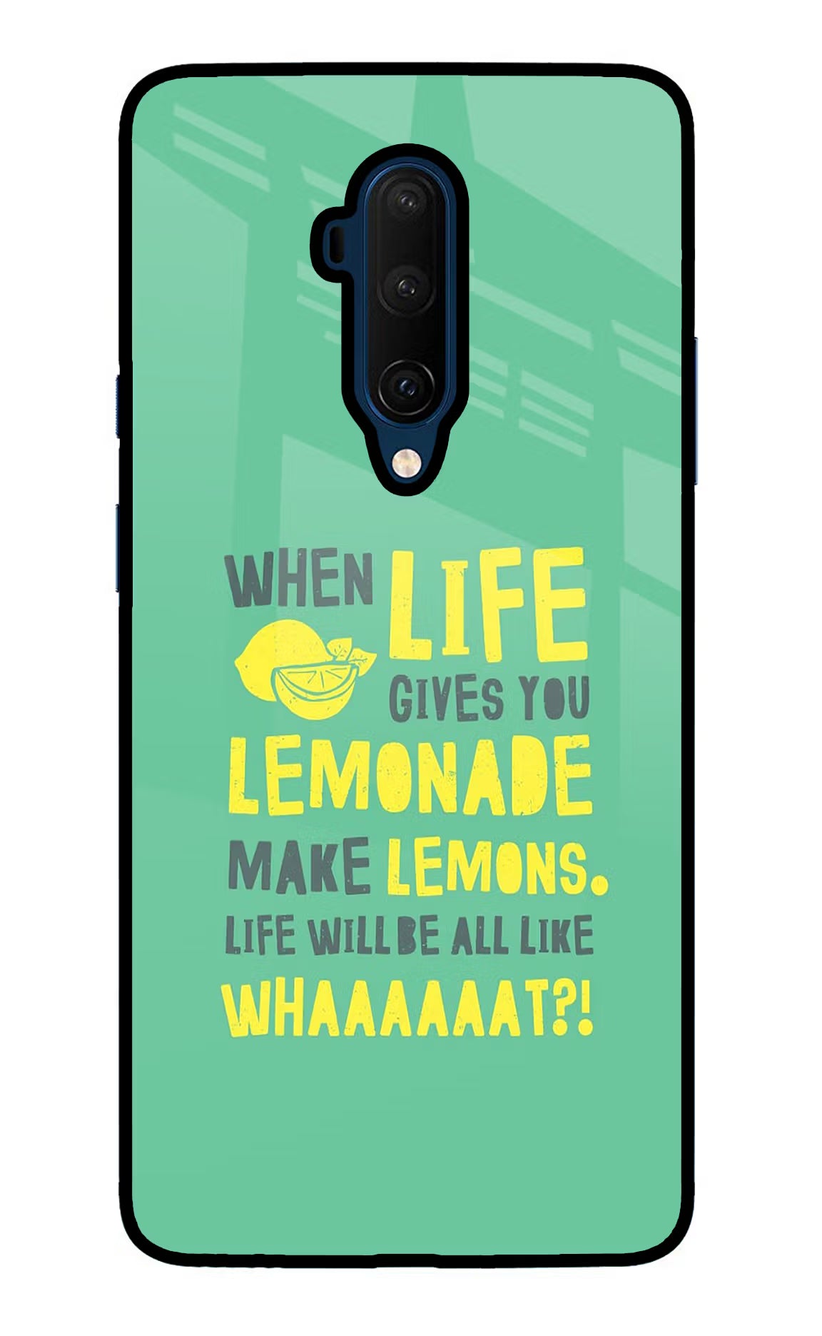 Quote Oneplus 7T Pro Glass Case - Quote Oneplus 7T Pro Glass Case Quote Oneplus 7T Pro Glass Case