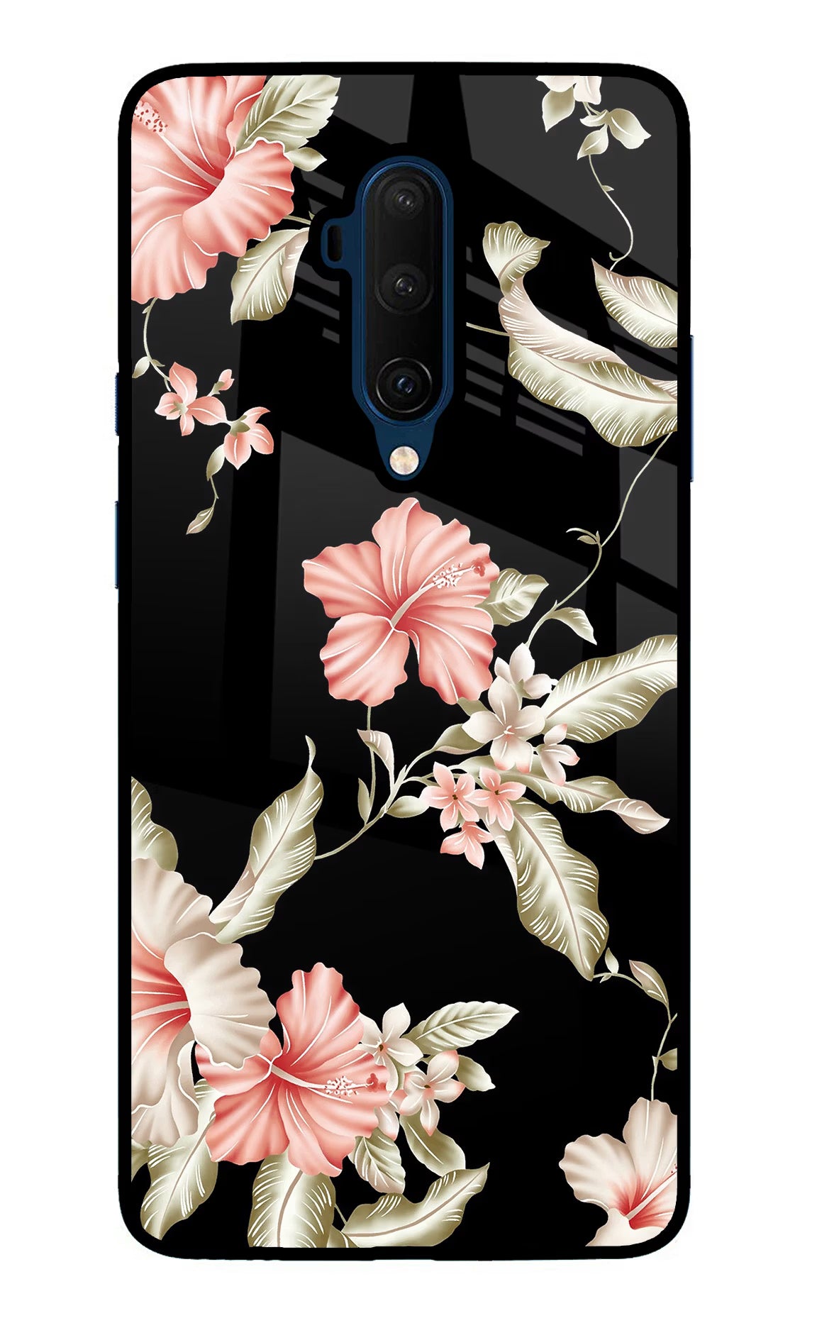 Flowers Oneplus 7T Pro Glass Case - Flowers Oneplus 7T Pro Glass Case Flowers Oneplus 7T Pro Glass Case