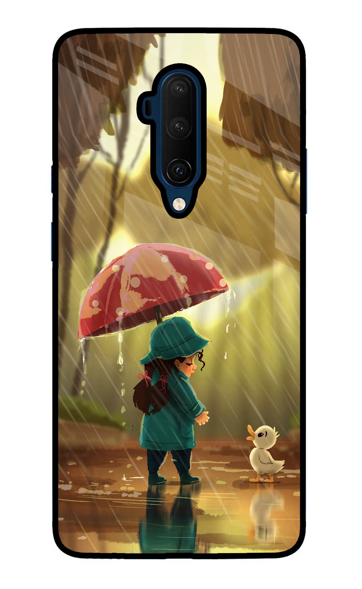 Rainy Day Oneplus 7T Pro Glass Case - Rainy Day Oneplus 7T Pro Glass Case Rainy Day Oneplus 7T Pro Glass Case
