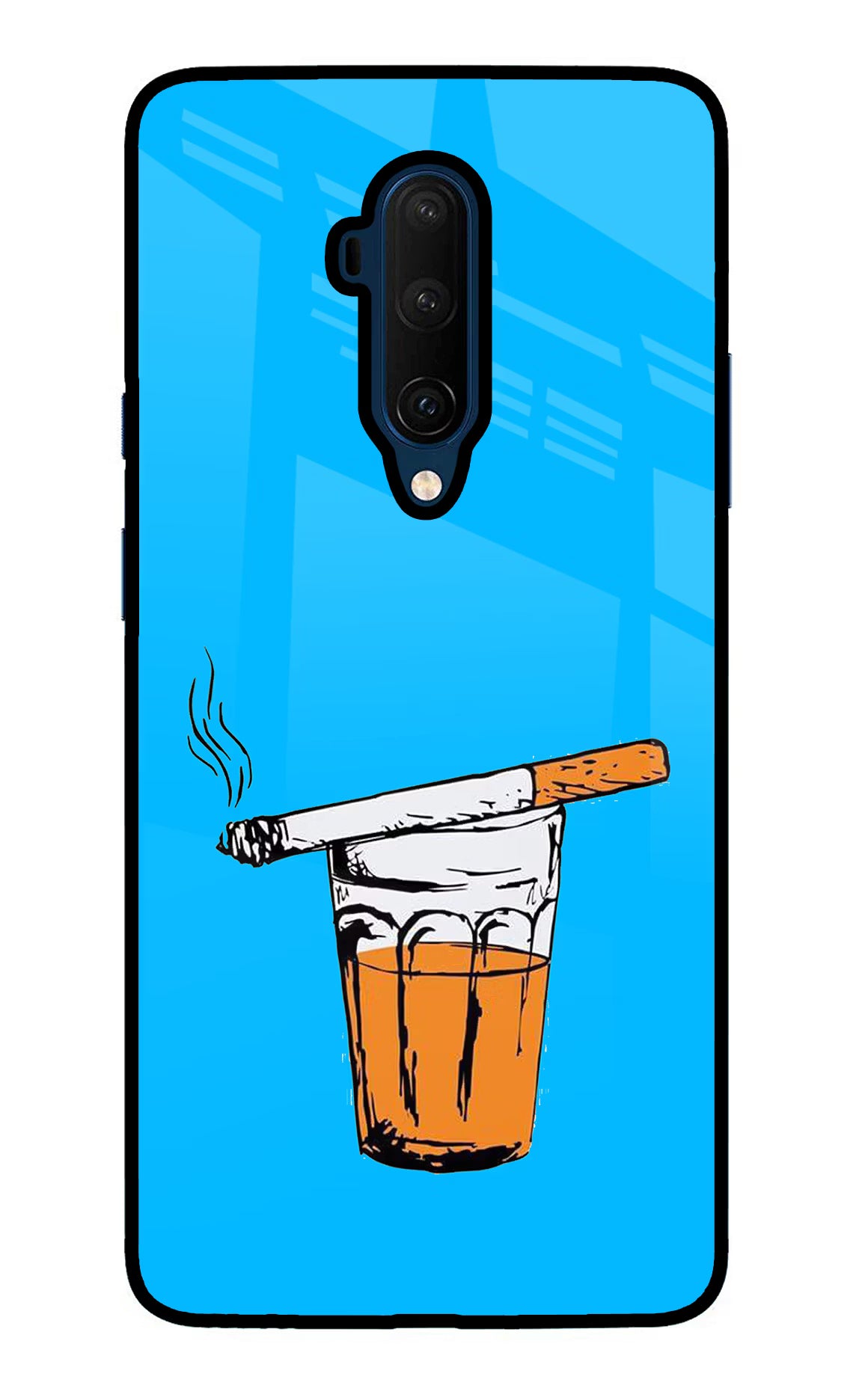 Chai Sutta Oneplus 7T Pro Glass Case - Chai Sutta Oneplus 7T Pro Glass Case Chai Sutta Oneplus 7T Pro Glass Case