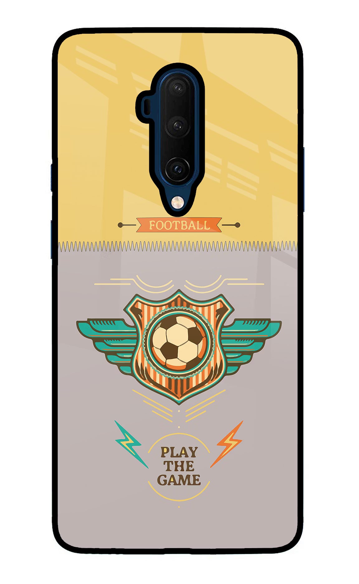 Football Oneplus 7T Pro Glass Case - Football Oneplus 7T Pro Glass Case Football Oneplus 7T Pro Glass Case