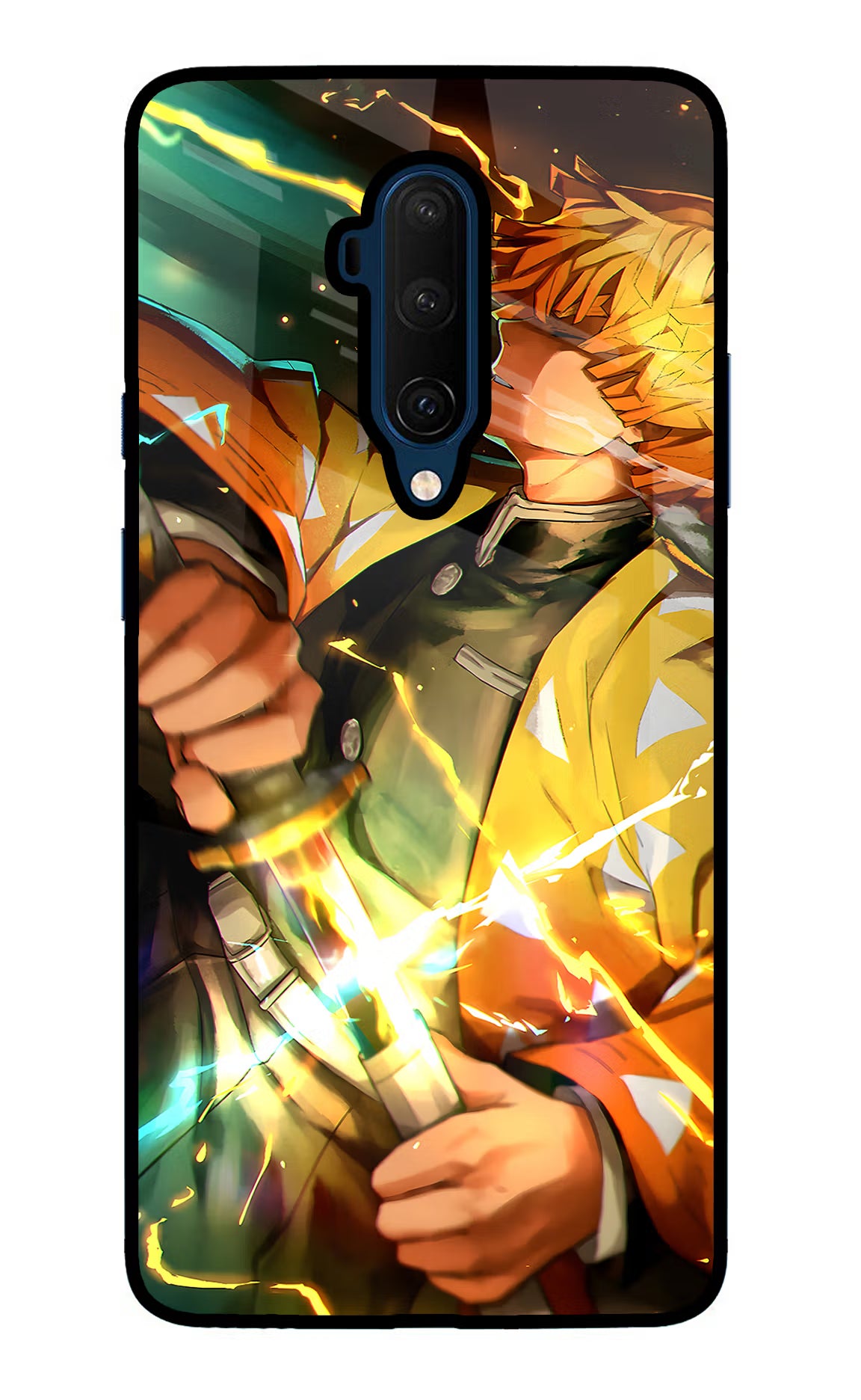 Demon Slayer Oneplus 7T Pro Glass Case - Demon Slayer Oneplus 7T Pro Glass Case Demon Slayer Oneplus 7T Pro Glass Case