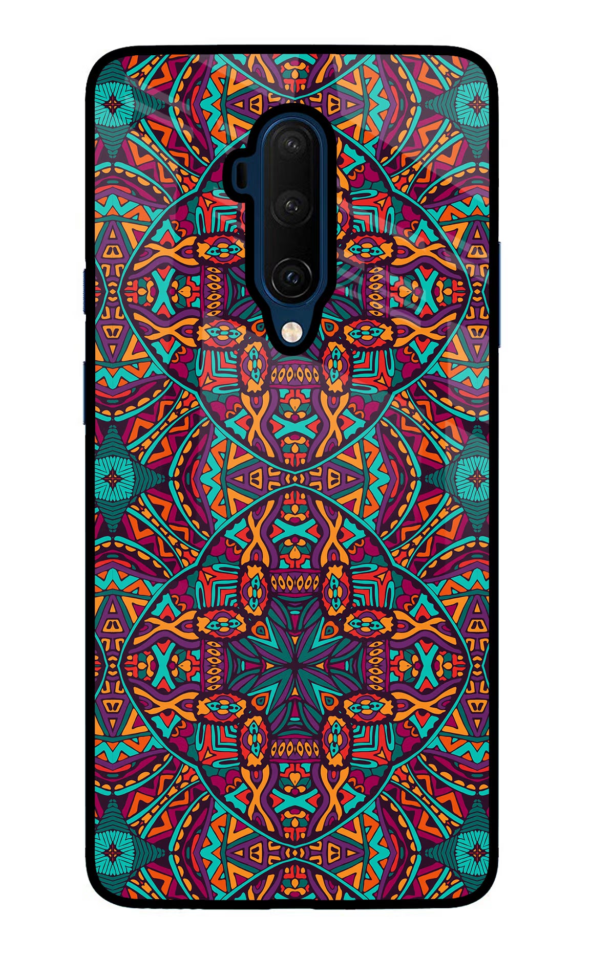 Colour Mandala Oneplus 7T Pro Glass Case - Colour Mandala Oneplus 7T Pro Glass Case Colour Mandala Oneplus 7T Pro Glass Case
