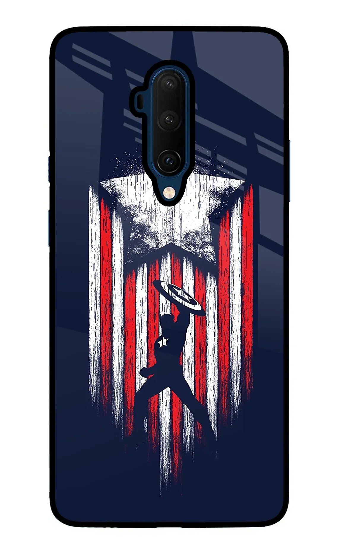 Captain America Marvel Art Oneplus 7T Pro Glass Case - Captain America Marvel Art Oneplus 7T Pro Glass Case Captain America Marvel Art Oneplus 7T Pro Glass Case