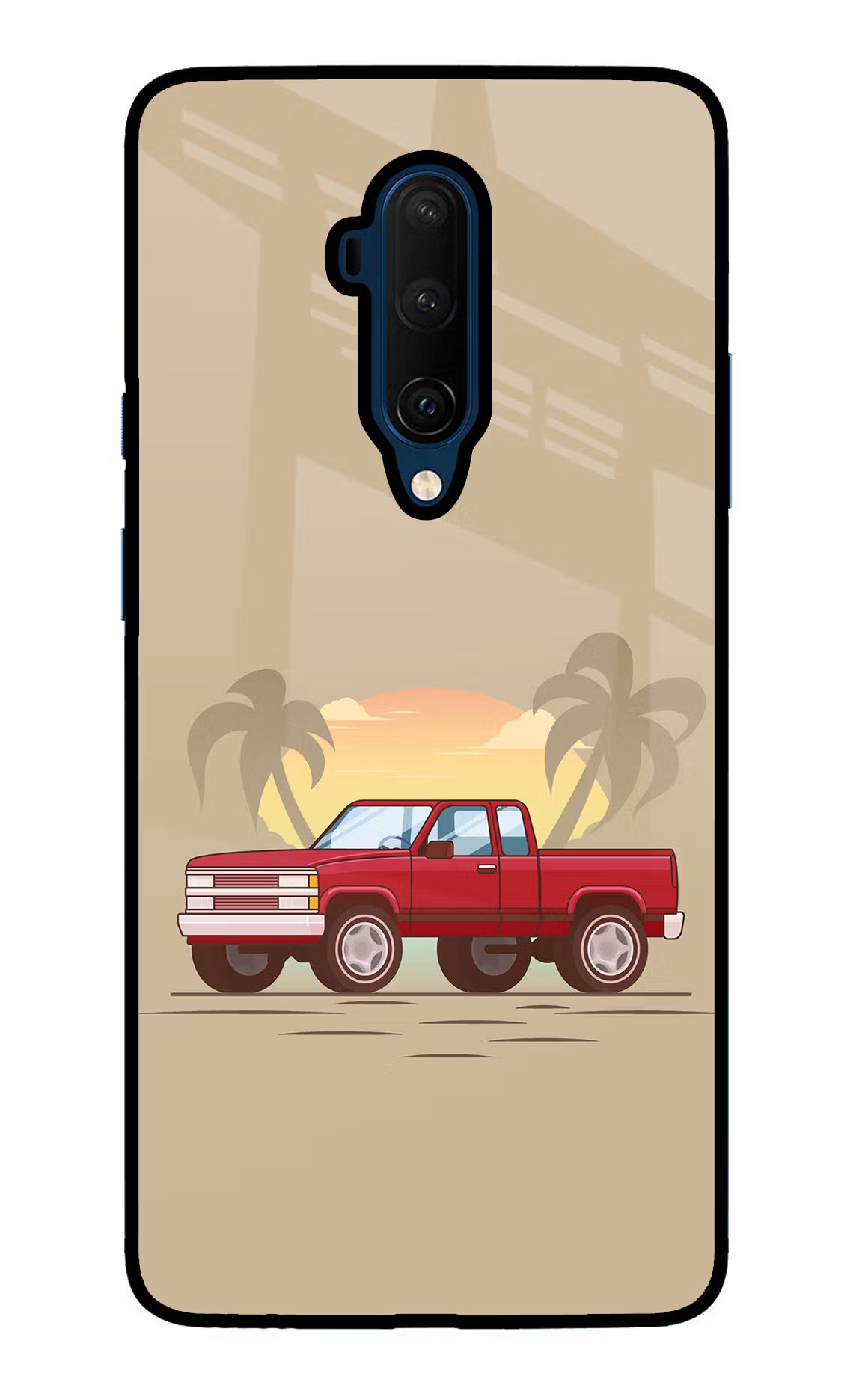 Desert Classic Drive Oneplus 7T Pro Glass Case - Desert Classic Drive Oneplus 7T Pro Glass Case Desert Classic Drive Oneplus 7T Pro Glass Case