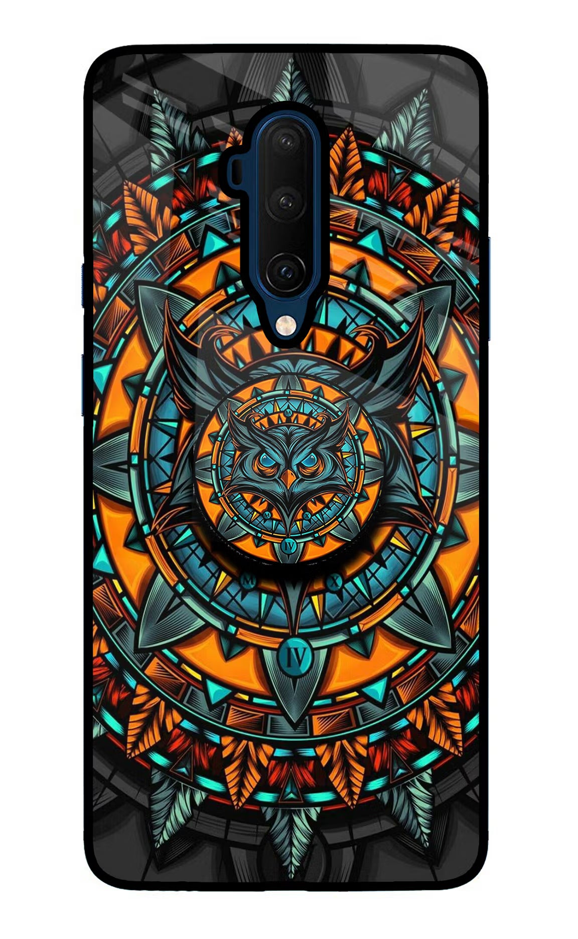 Angry Owl Oneplus 7T Pro Glass Case - Angry Owl Oneplus 7T Pro Glass Case Angry Owl Oneplus 7T Pro Glass Case