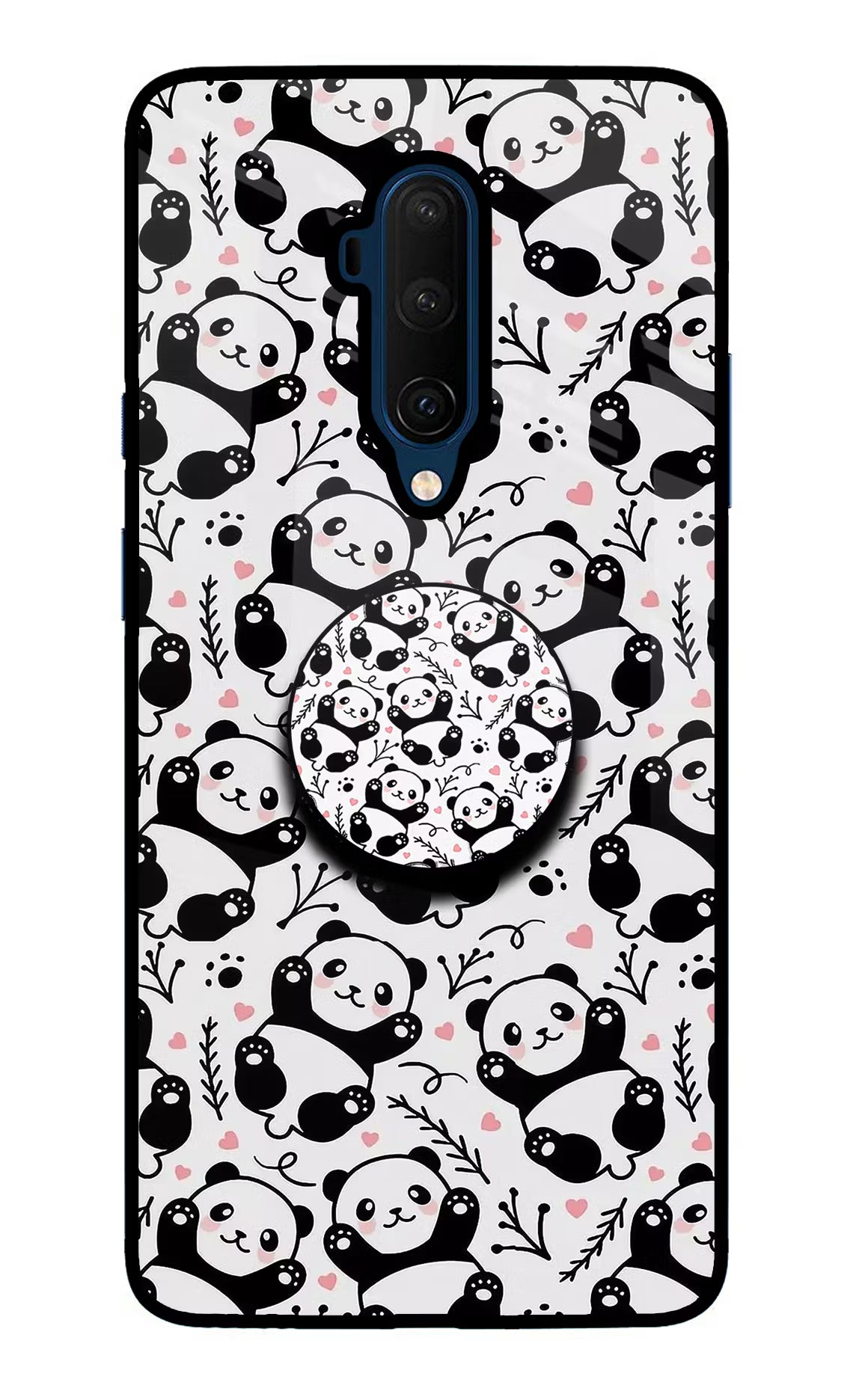 Cute Panda Oneplus 7T Pro Glass Case - Cute Panda Oneplus 7T Pro Glass Case Cute Panda Oneplus 7T Pro Glass Case