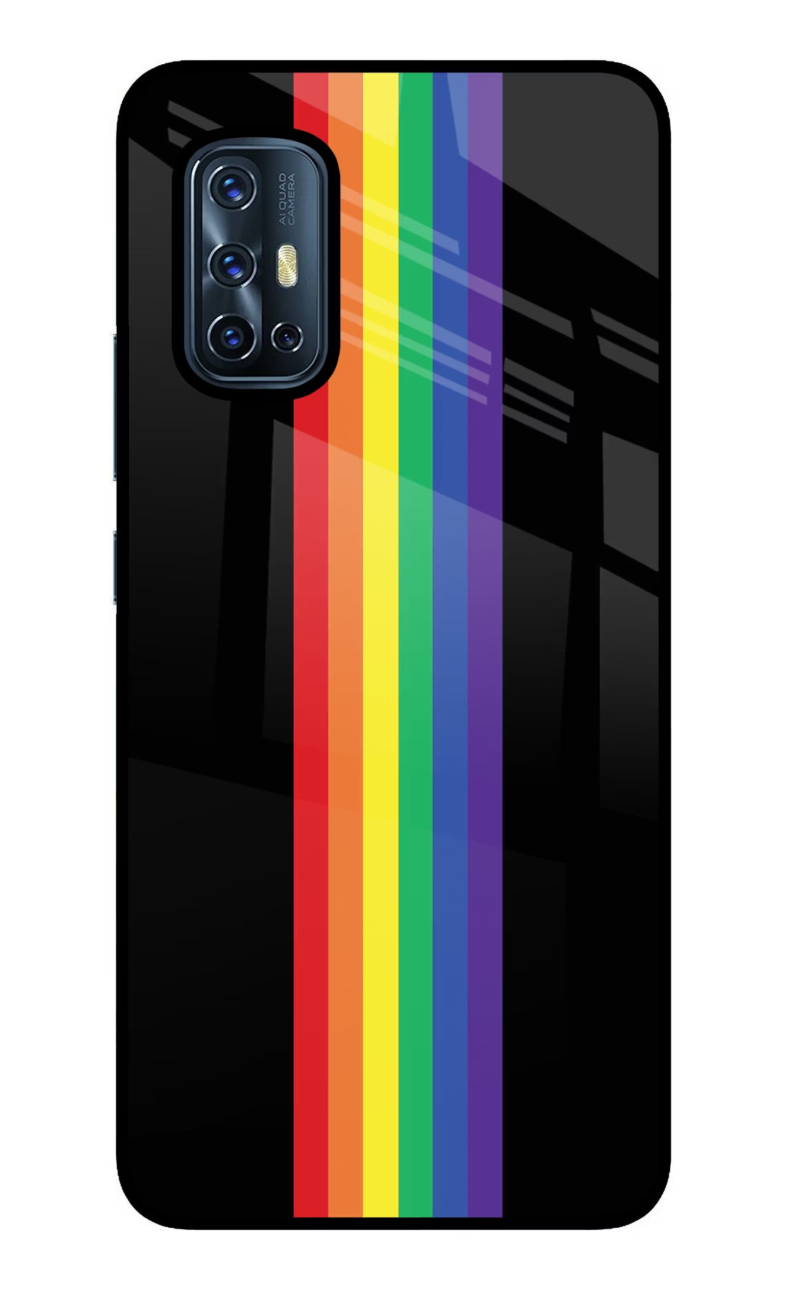 Pride Vivo V17 Back Cover - Pride Vivo V17 Glass Case Back Cover by Casekaro Pride Vivo V17 Glass Case Back Cover by Casekaro