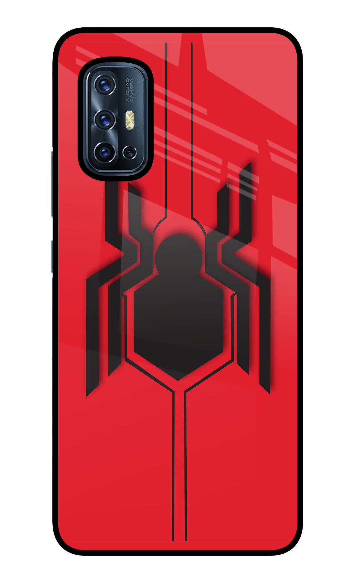 Spider Vivo V17 Glass Case - Spider Vivo V17 Glass Case Spider Vivo V17 Glass Case