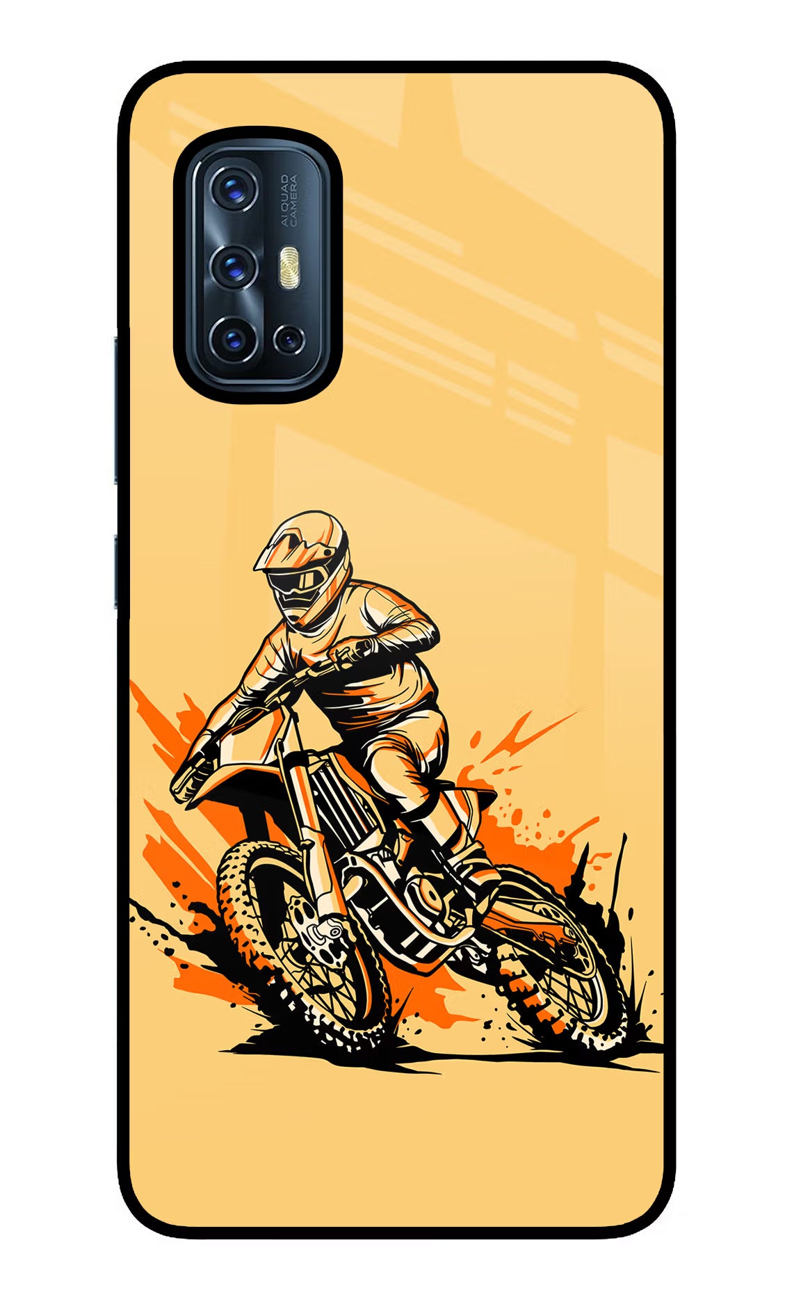 Off-Road Fury Vivo V17 Glass Case - Off-Road Fury Vivo V17 Glass Case Off-Road Fury Vivo V17 Glass Case