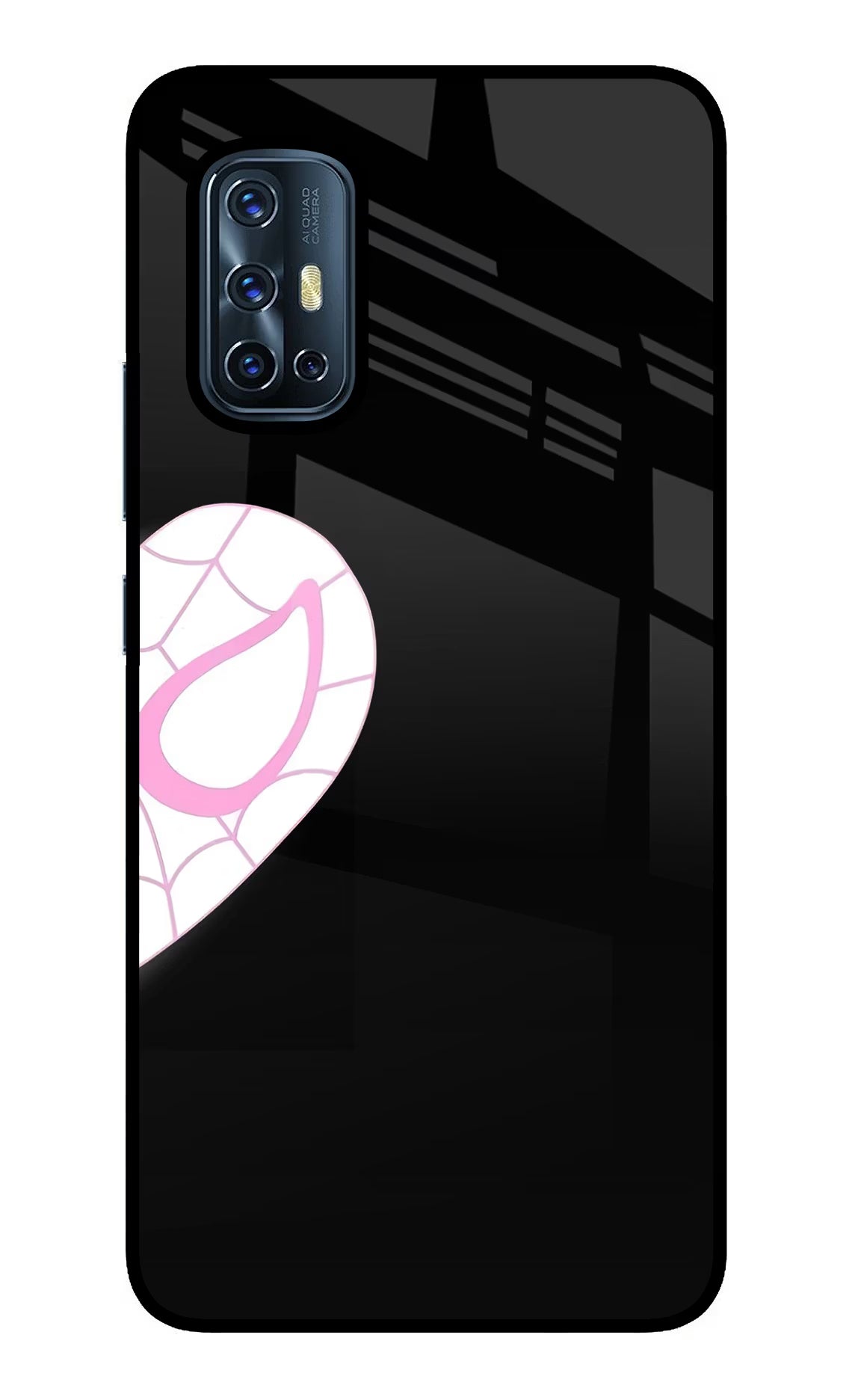 Gwen Mask Vivo V17 Glass Case - Gwen Mask Vivo V17 Glass Case Gwen Mask Vivo V17 Glass Case