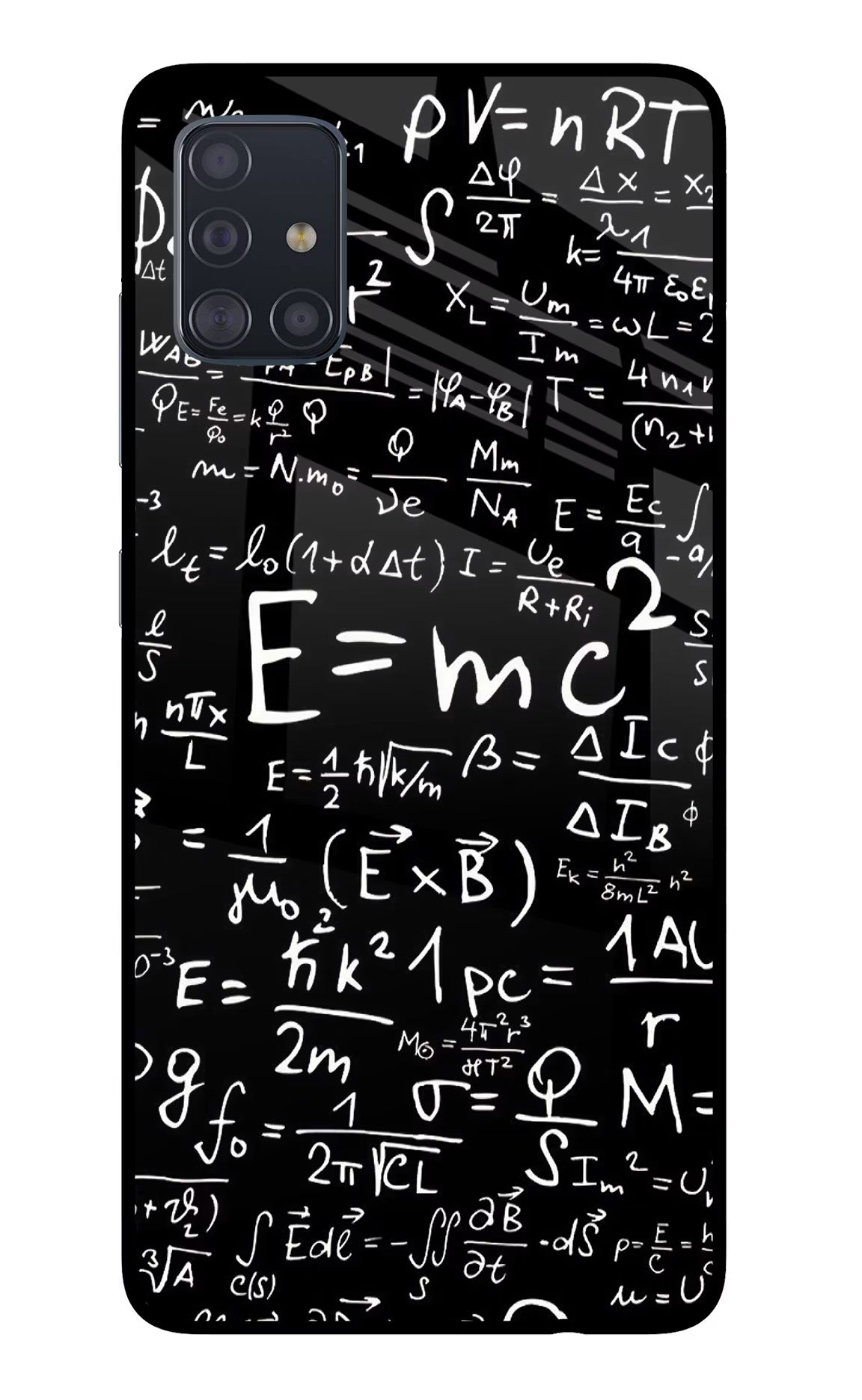 Physics Formula Samsung A51 Glass Case - Physics Formula Samsung A51 Glass Case Physics Formula Samsung A51 Glass Case